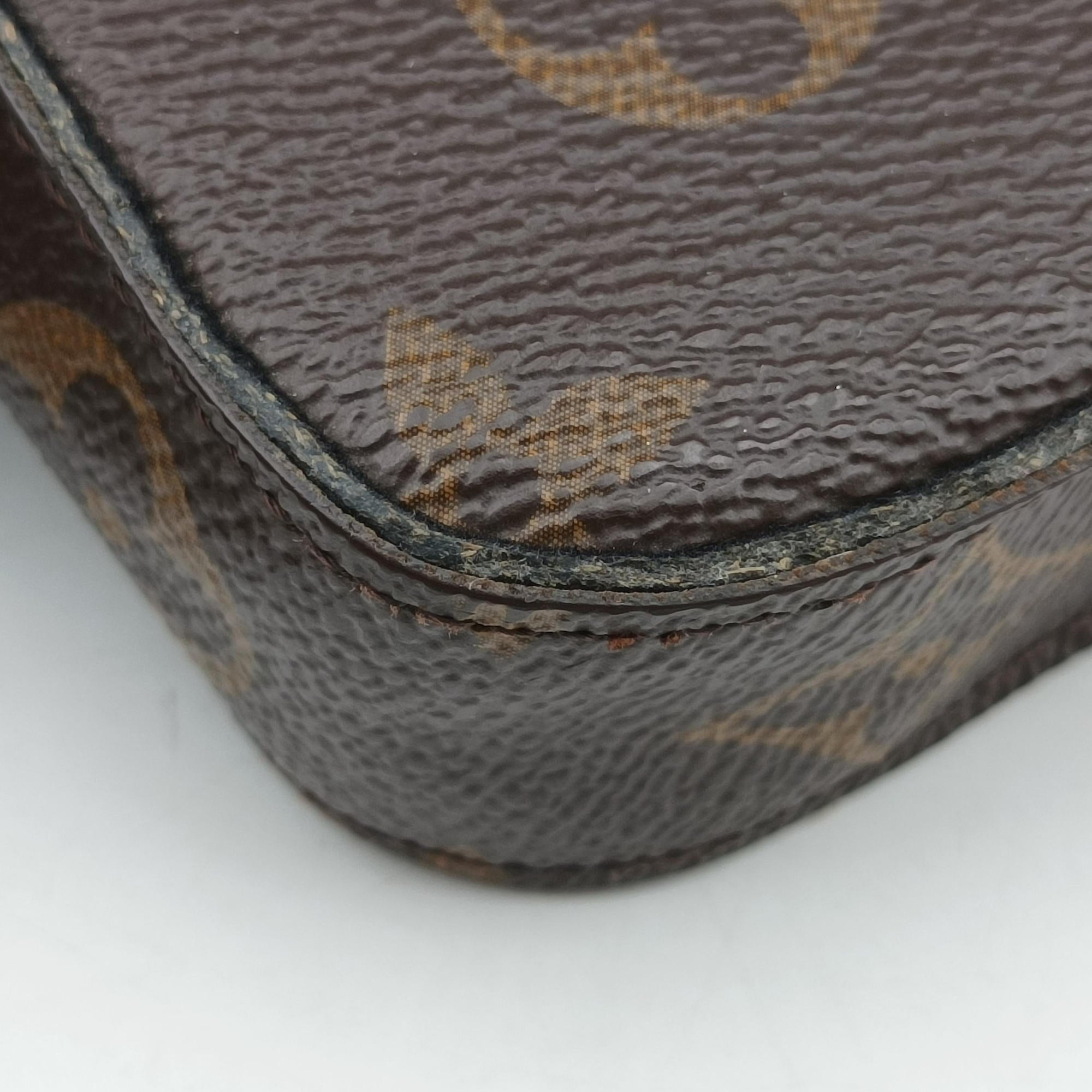 Pre-owned Louis Vuitton Pochette Felicie Brown Monogram Canvas M61276 shoulderbag | stylenewstar
