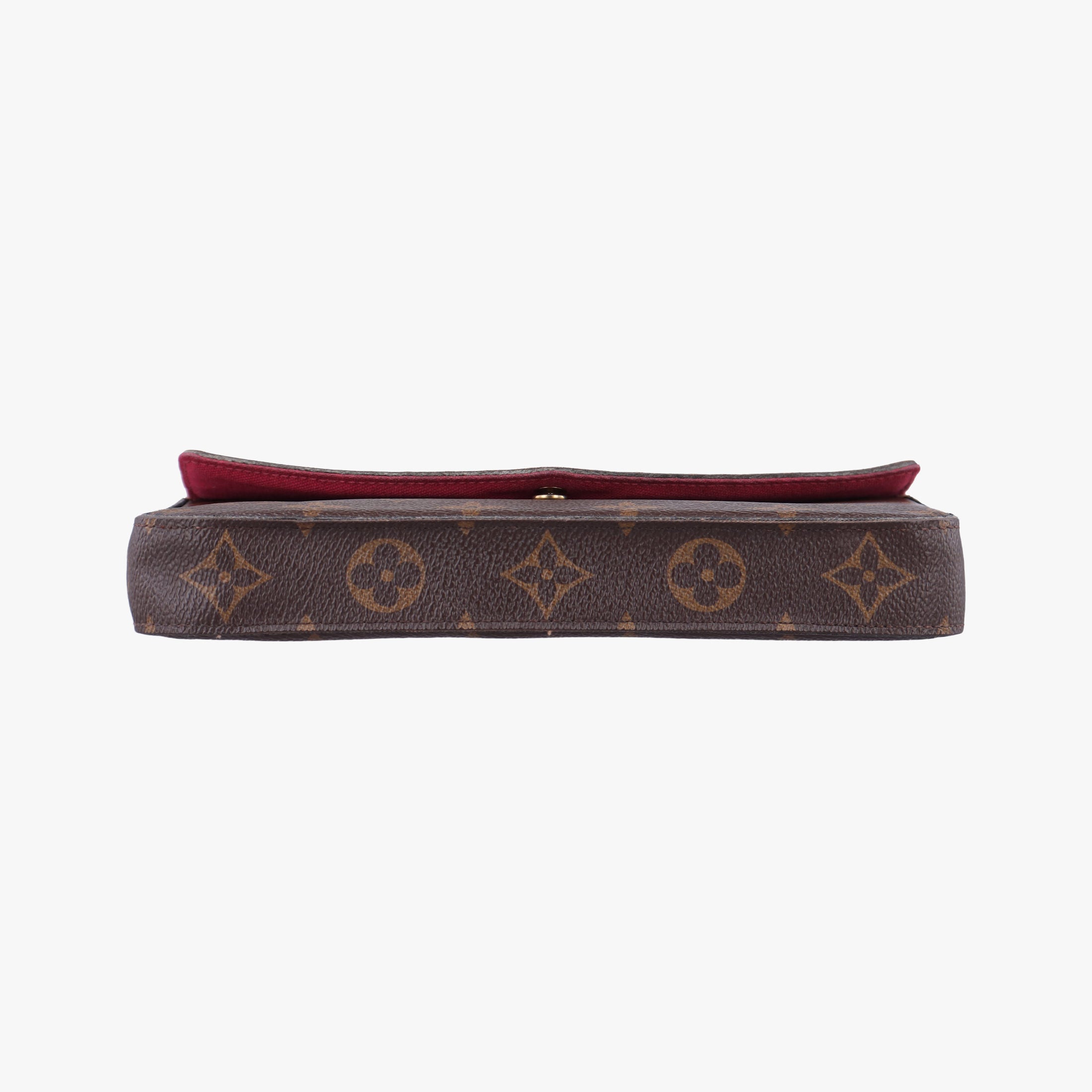 Pre-owned Louis Vuitton Pochette Felicie Brown Monogram Canvas M61276 shoulderbag | stylenewstar