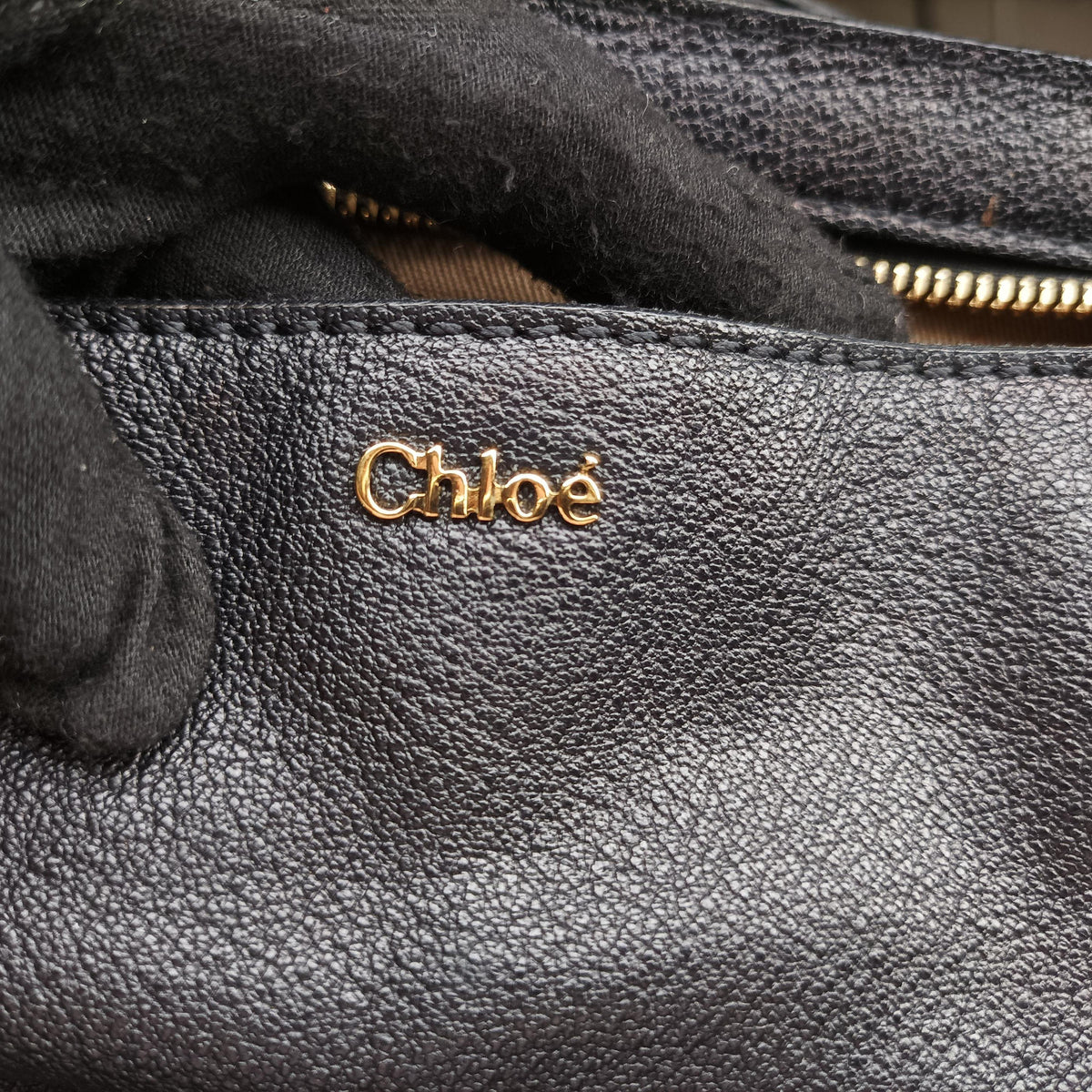 Pre-owned Chloe Elsie Black Leather  shoulderbag | stylenewstar
