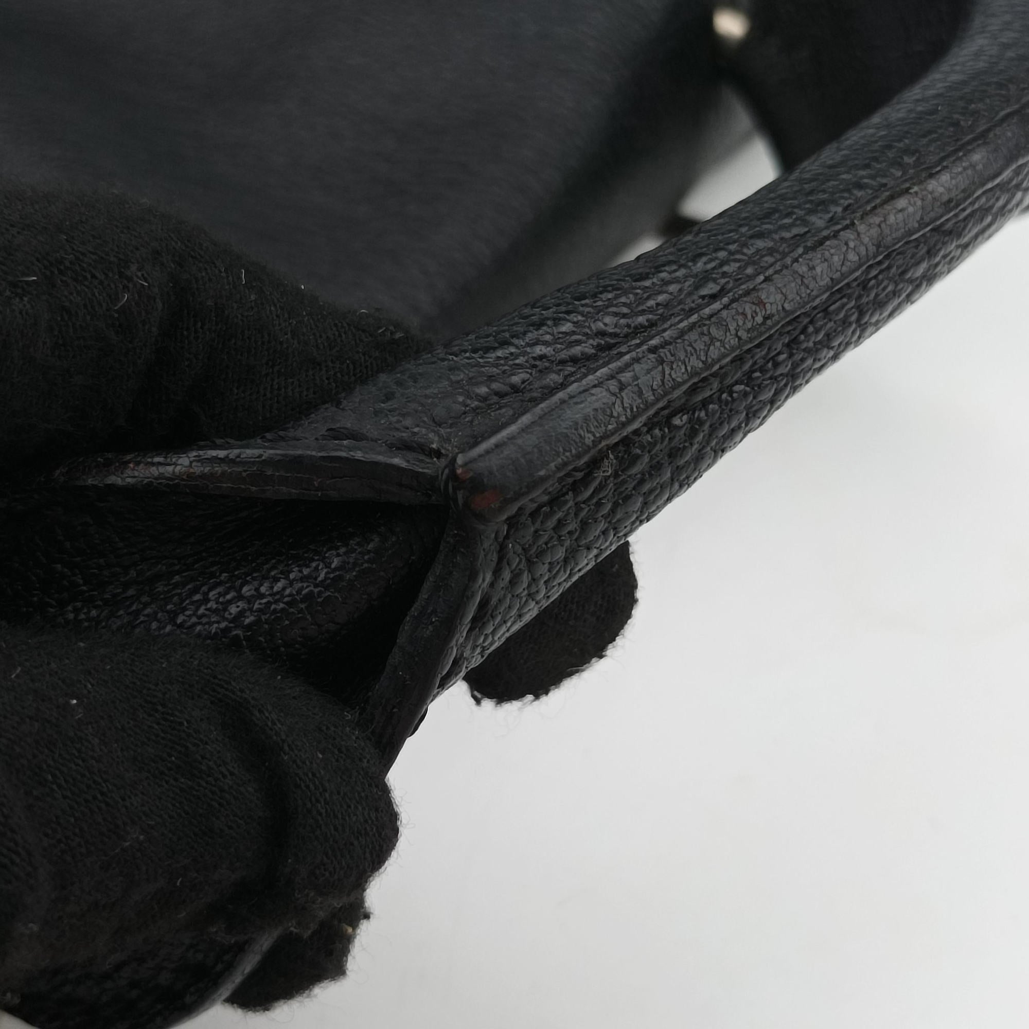 Pre-owned Chloe Elsie Black Leather  shoulderbag | stylenewstar