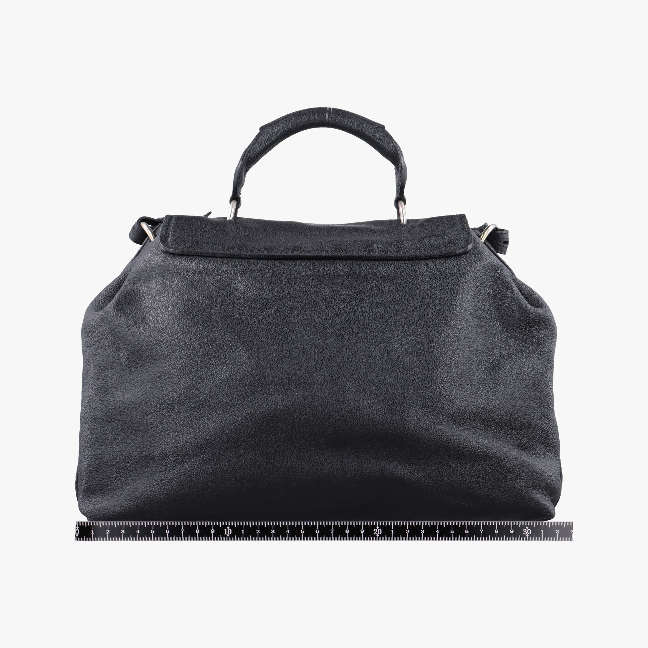 Pre-owned Chloe Elsie Black Leather  shoulderbag | stylenewstar