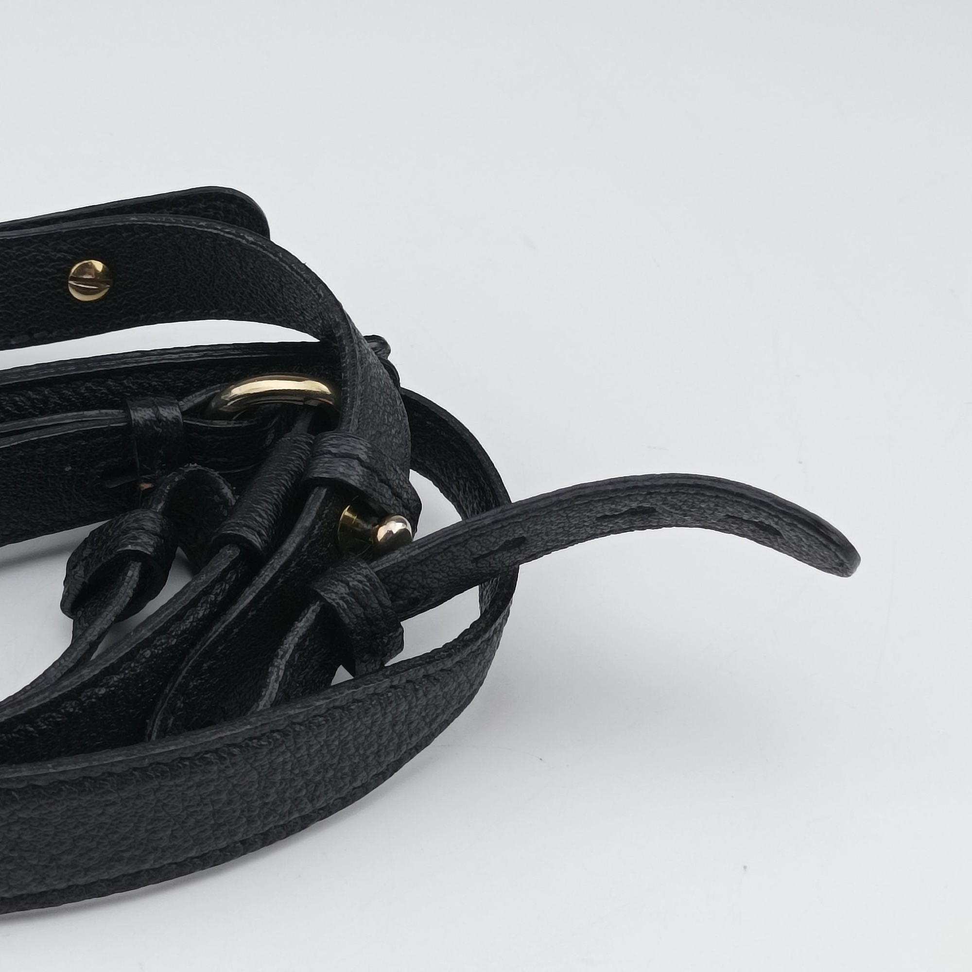Pre-owned Chloe Elsie Black Leather  shoulderbag | stylenewstar
