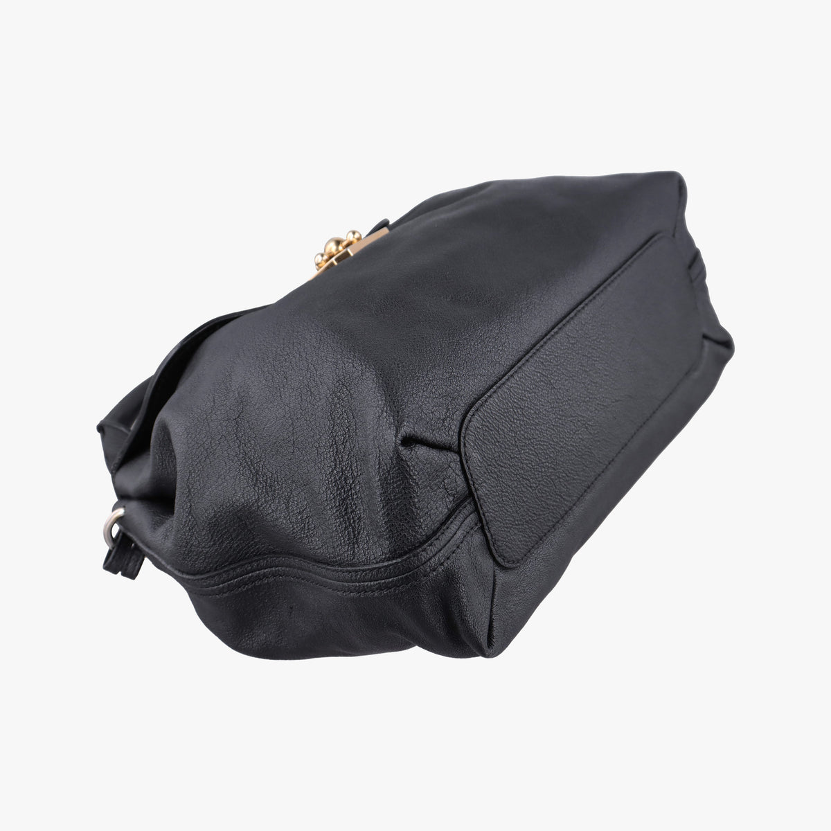 Pre-owned Chloe Elsie Black Leather  shoulderbag | stylenewstar