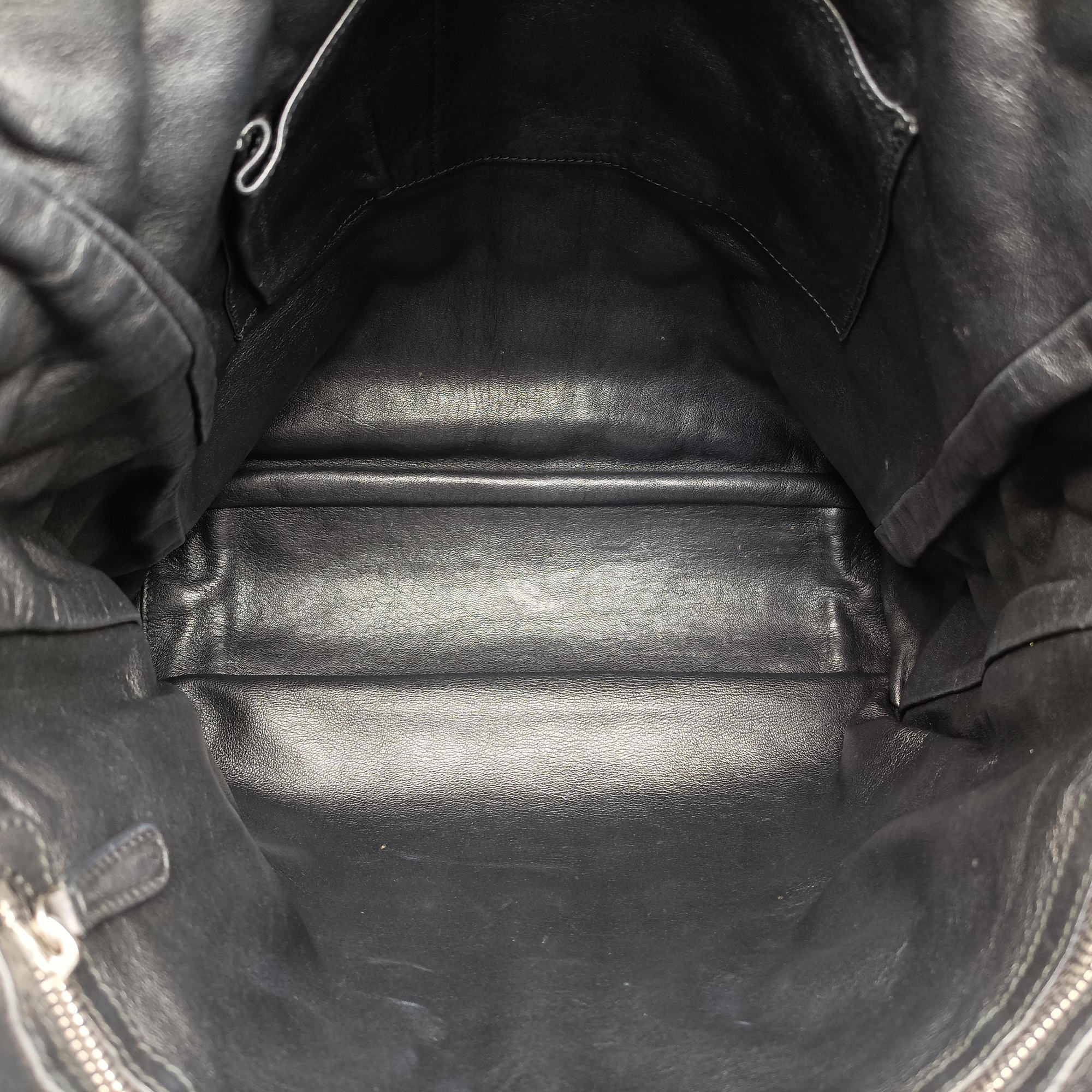 Secondhand Christian Dior Cannage Dior Soft Shopping Black lambskin  shoulderbag | stylenewstar