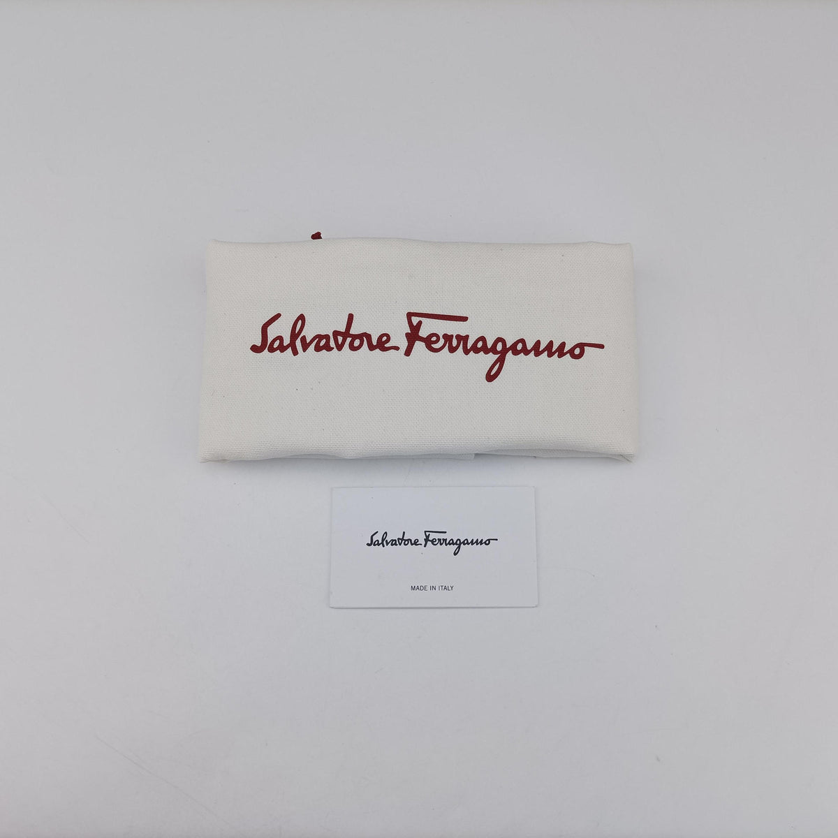 Pre-owned Ferragamo Drawstring Bag Red Nylon  handbag | stylenewstar