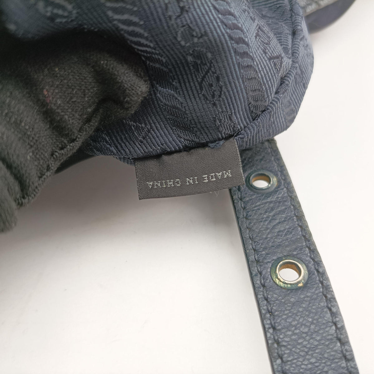 Pre-owned Prada Re-Nylon Tessuto Navy Nylon  shoulderbag | stylenewstar