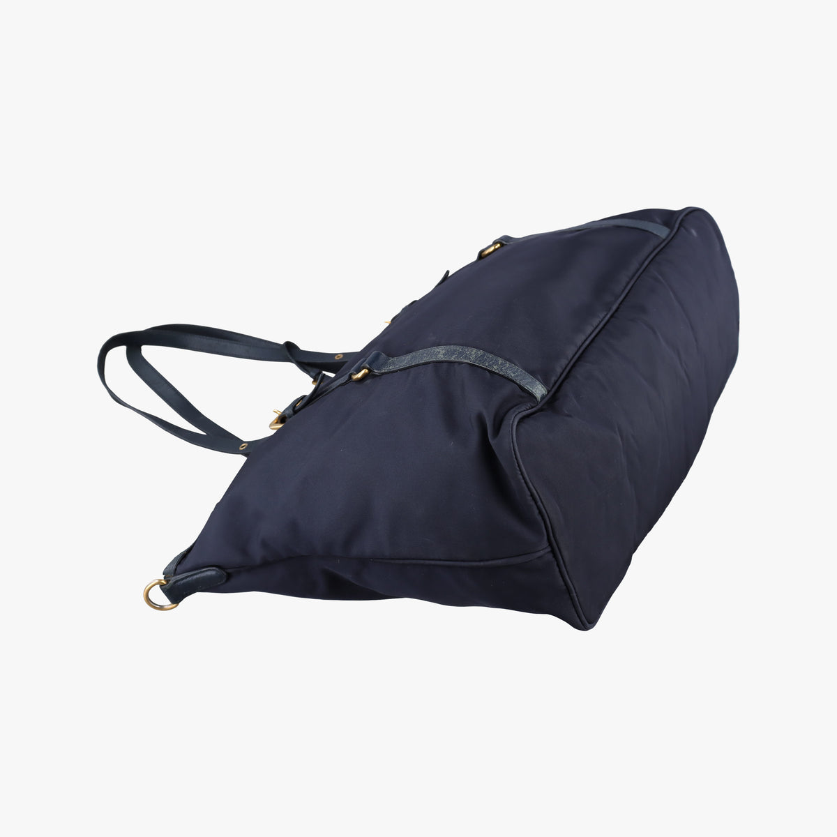Pre-owned Prada Re-Nylon Tessuto Navy Nylon  shoulderbag | stylenewstar