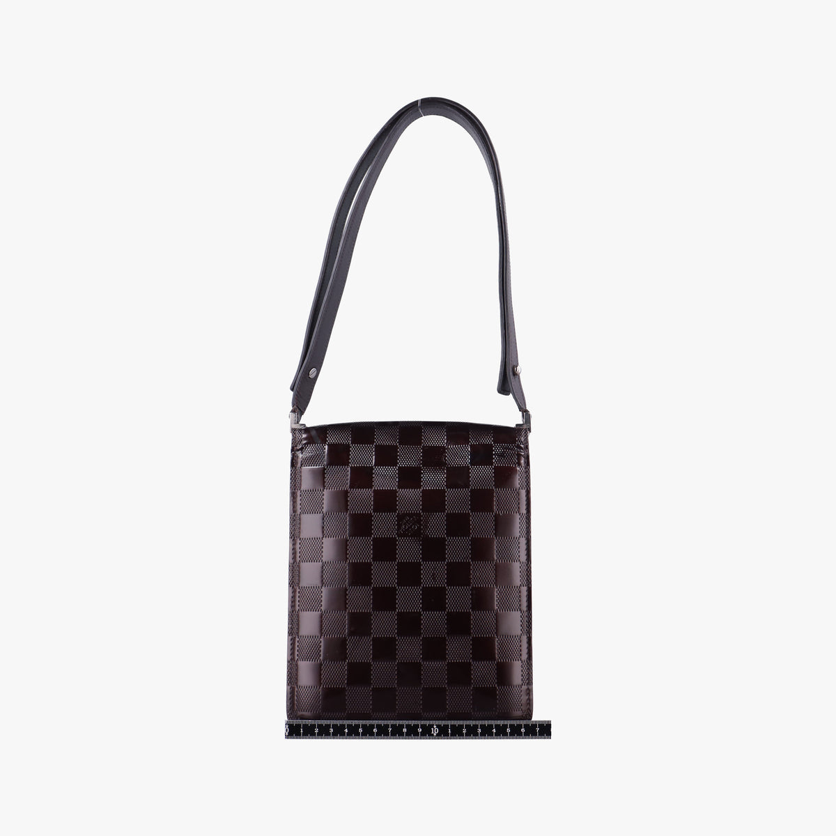 Pre-owned Louis Vuitton Club CARMINE Damier Vernis M92129 shoulderbag | stylenewstar