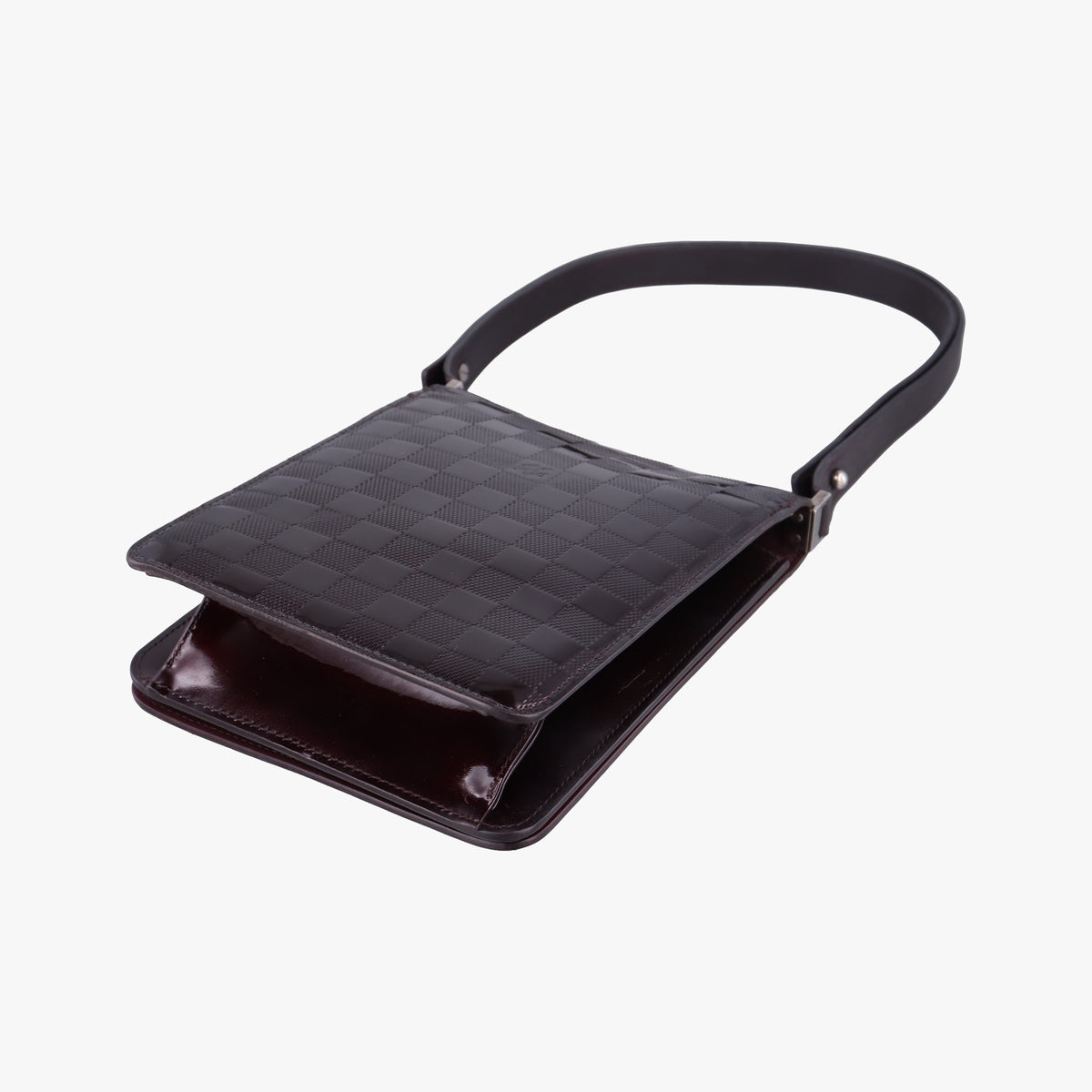 Pre-owned Louis Vuitton Club CARMINE Damier Vernis M92129 shoulderbag | stylenewstar