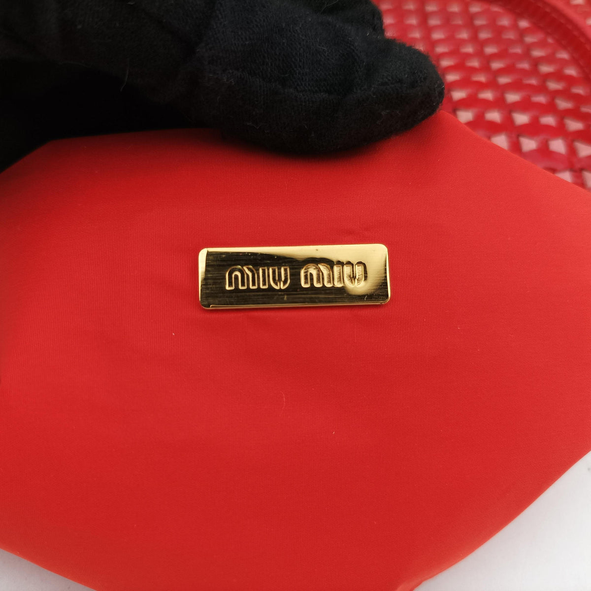Secondhand Miu Miu Frame Red Patent Leather  shoulderbag | stylenewstar