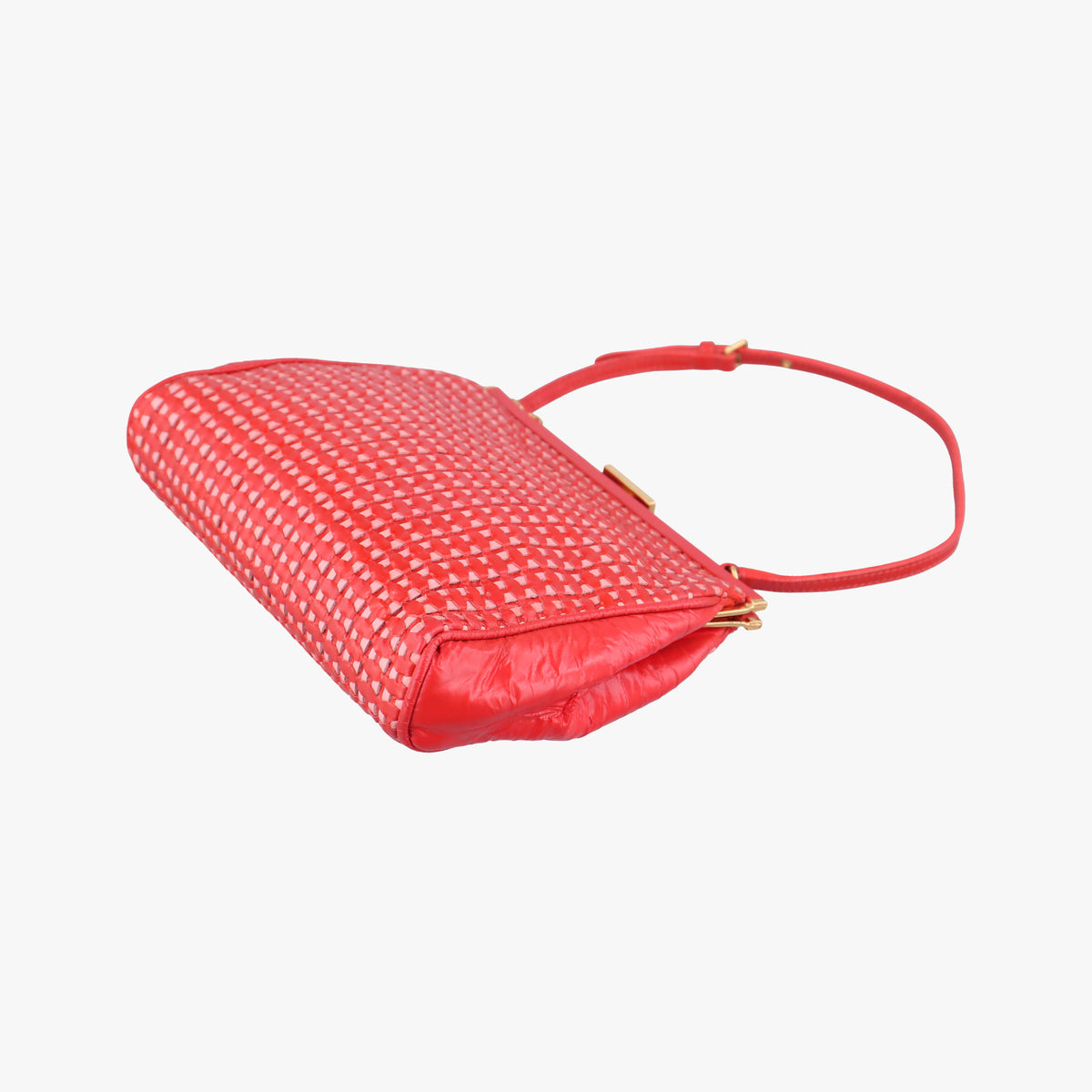 Secondhand Miu Miu Frame Red Patent Leather  shoulderbag | stylenewstar