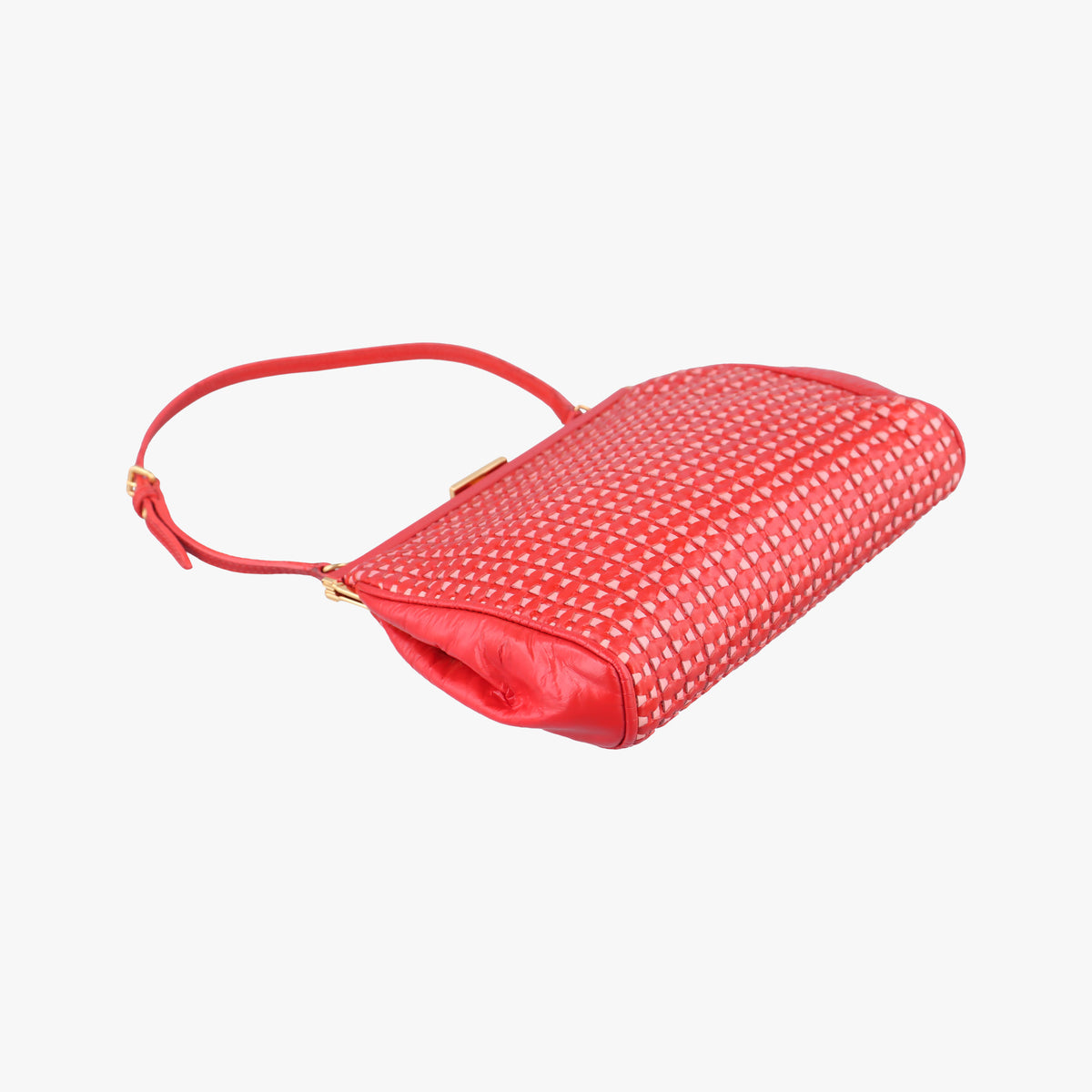 Secondhand Miu Miu Frame Red Patent Leather  shoulderbag | stylenewstar