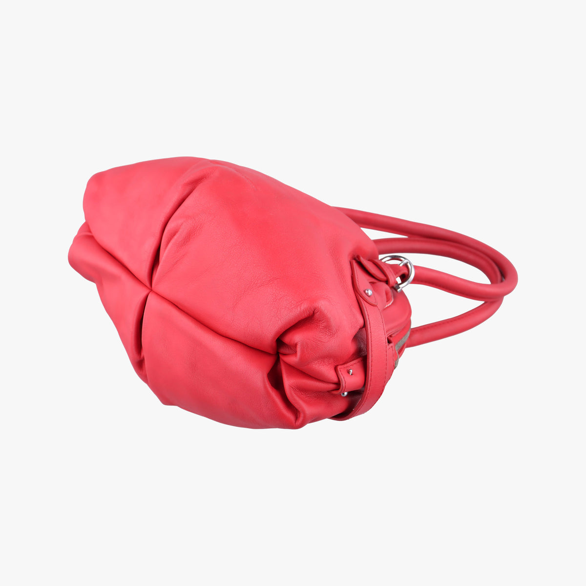 Pre-owned Ferragamo Marissa Red leather  handbag | stylenewstar