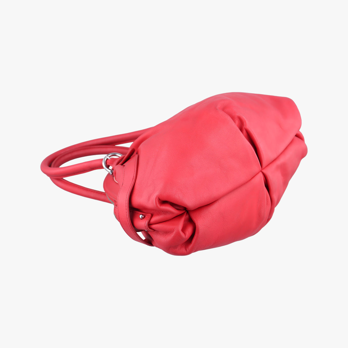 Pre-owned Ferragamo Marissa Red leather  handbag | stylenewstar