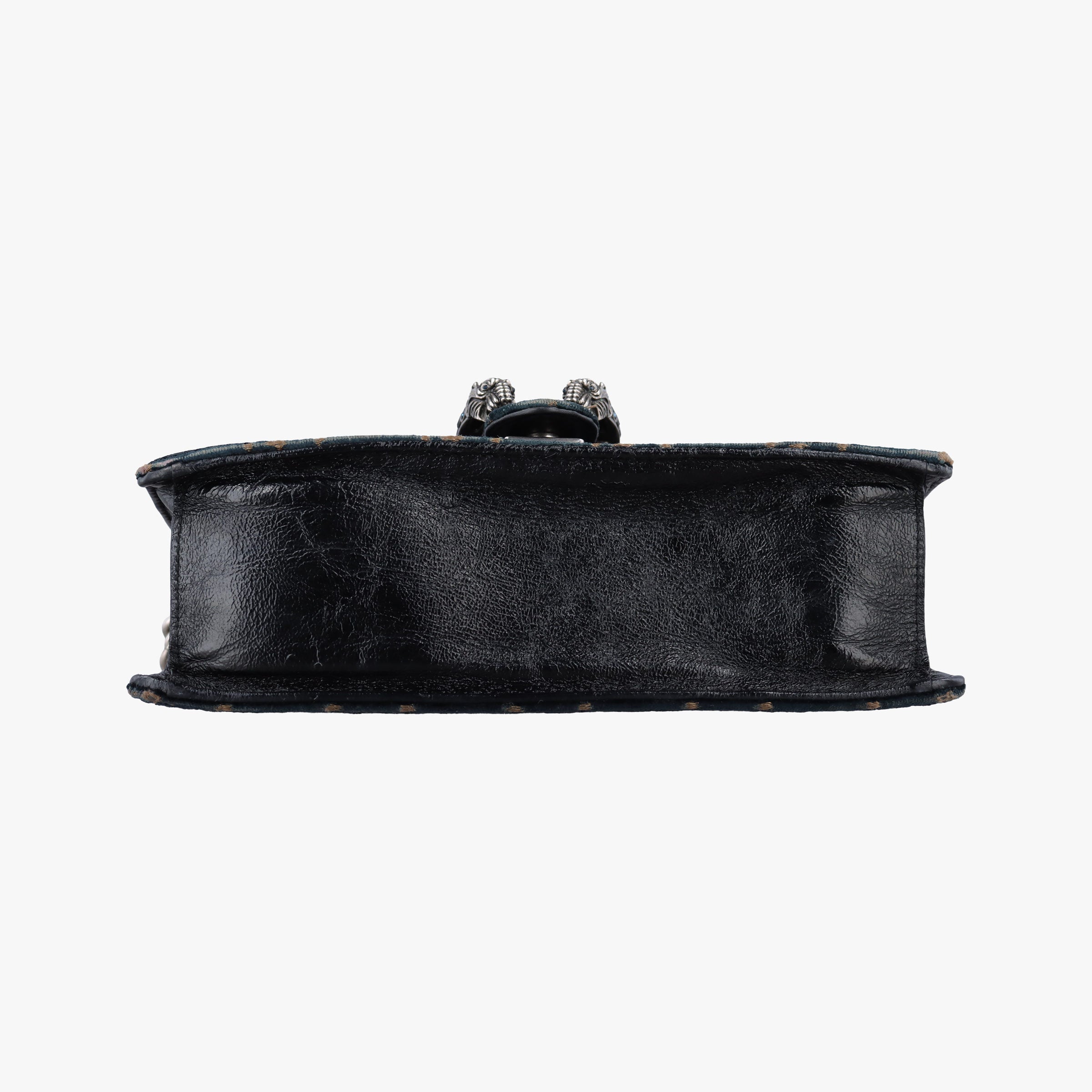 Pre-owned Gucci Dionysus Navy velour 499623 shoulderbag | stylenewstar
