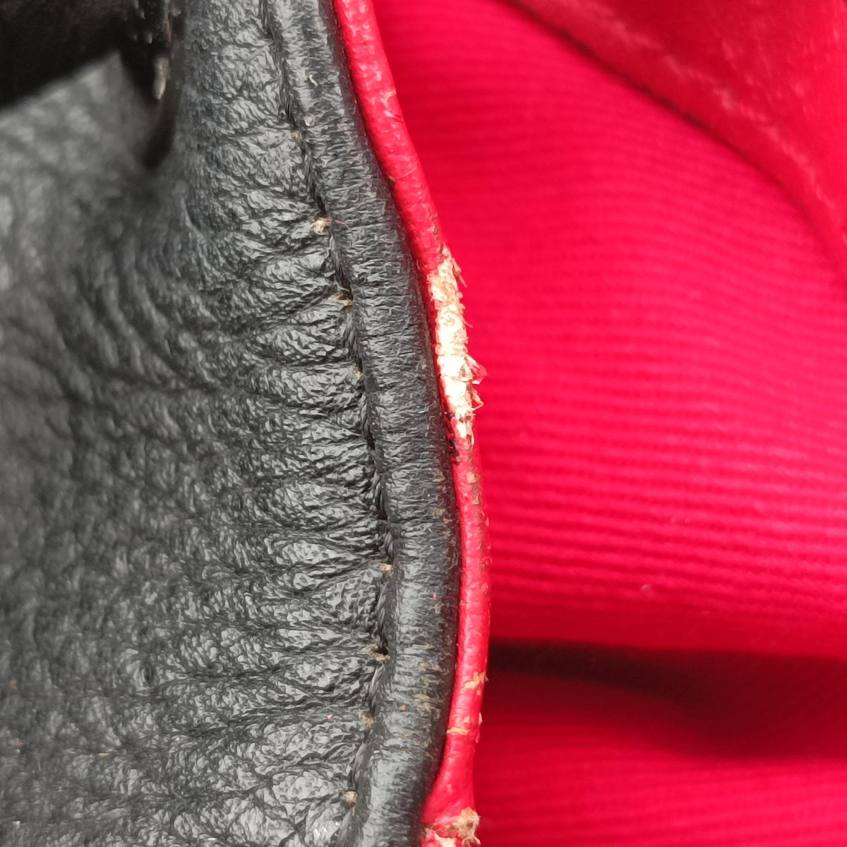 Pre-owned Christian Louboutin Explorafunk Black x Red leather  backpack/rucksack | stylenewstar