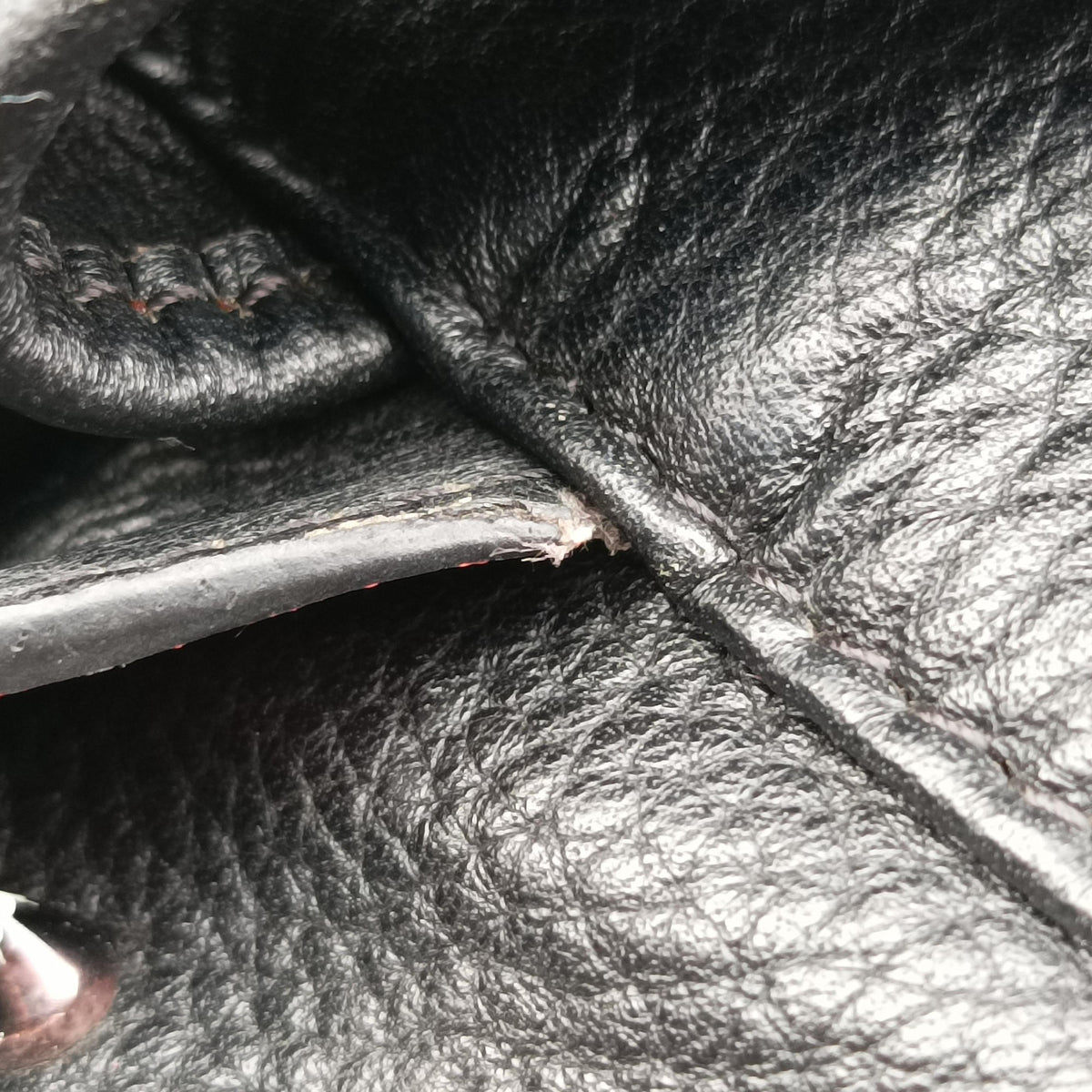 Pre-owned Christian Louboutin Explorafunk Black x Red leather  backpack/rucksack | stylenewstar
