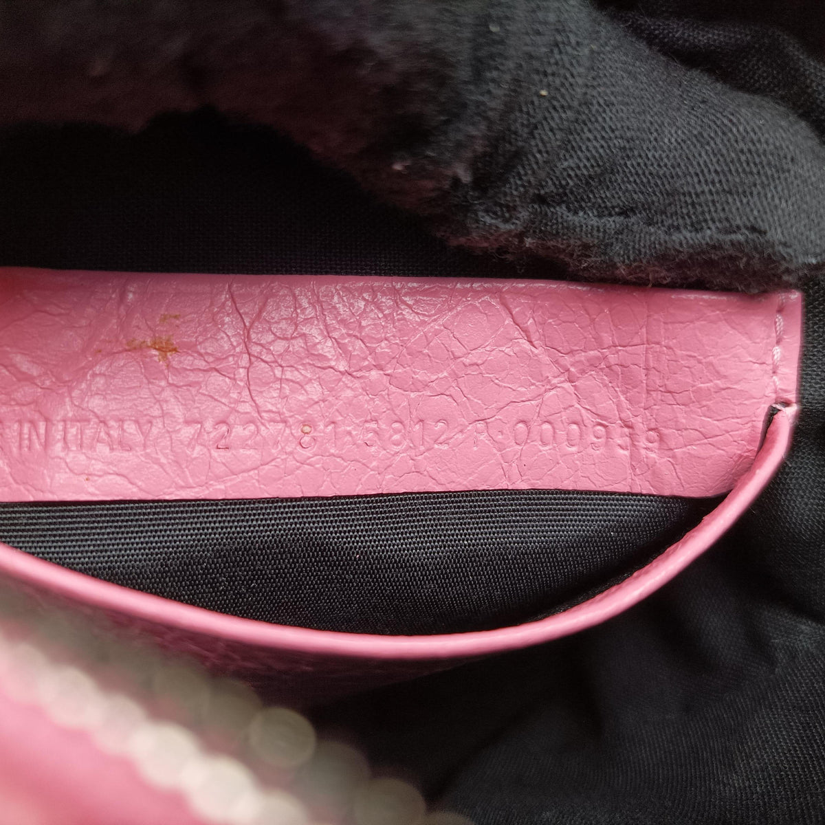 Pre-owned Balenciaga Le Cagole Heart Mini Pink lambskin  shoulderbag | stylenewstar