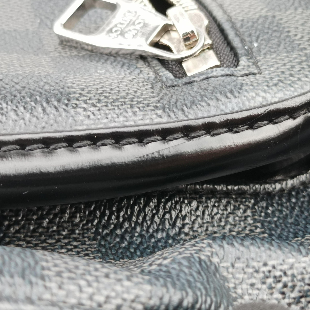 Pre-owned Louis Vuitton Josh Noir Damier Graphite N41473 backpack/rucksack | stylenewstar
