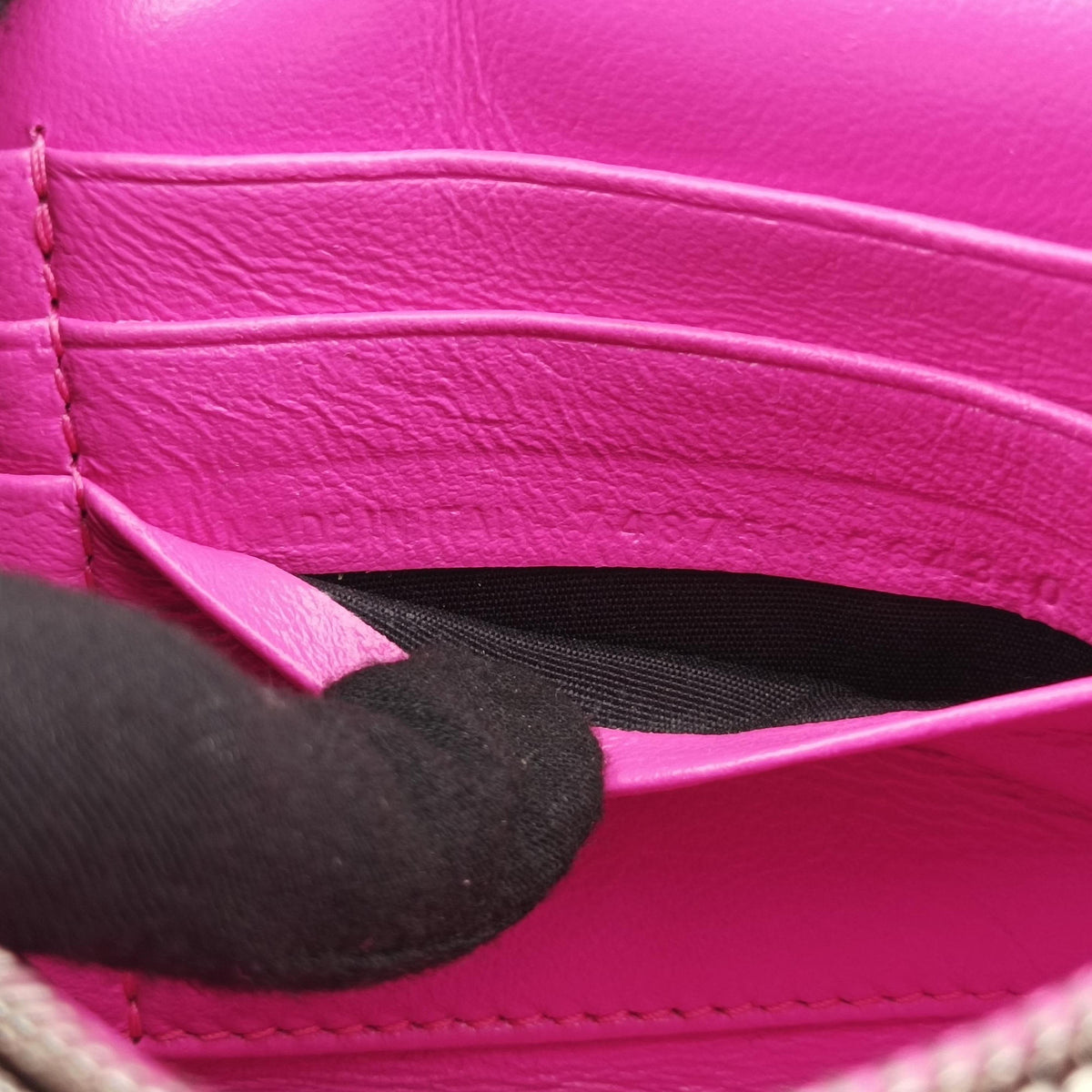 Pre-owned Balenciaga Hourglass Pink Satin× Leather  shoulderbag | stylenewstar