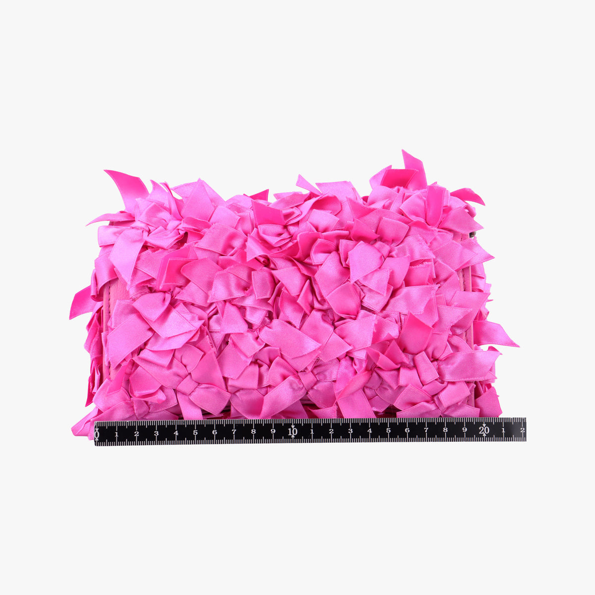 Pre-owned Balenciaga Hourglass Pink Satin× Leather  shoulderbag | stylenewstar