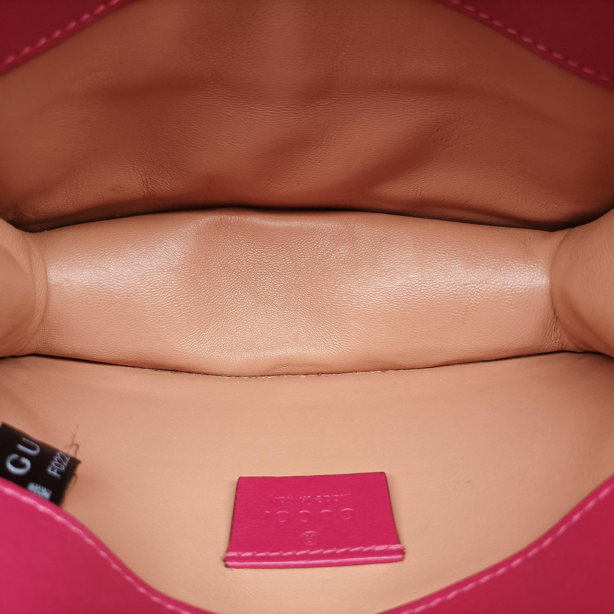 Pre-owned Gucci Broadway Pink velour 489218 shoulderbag | stylenewstar