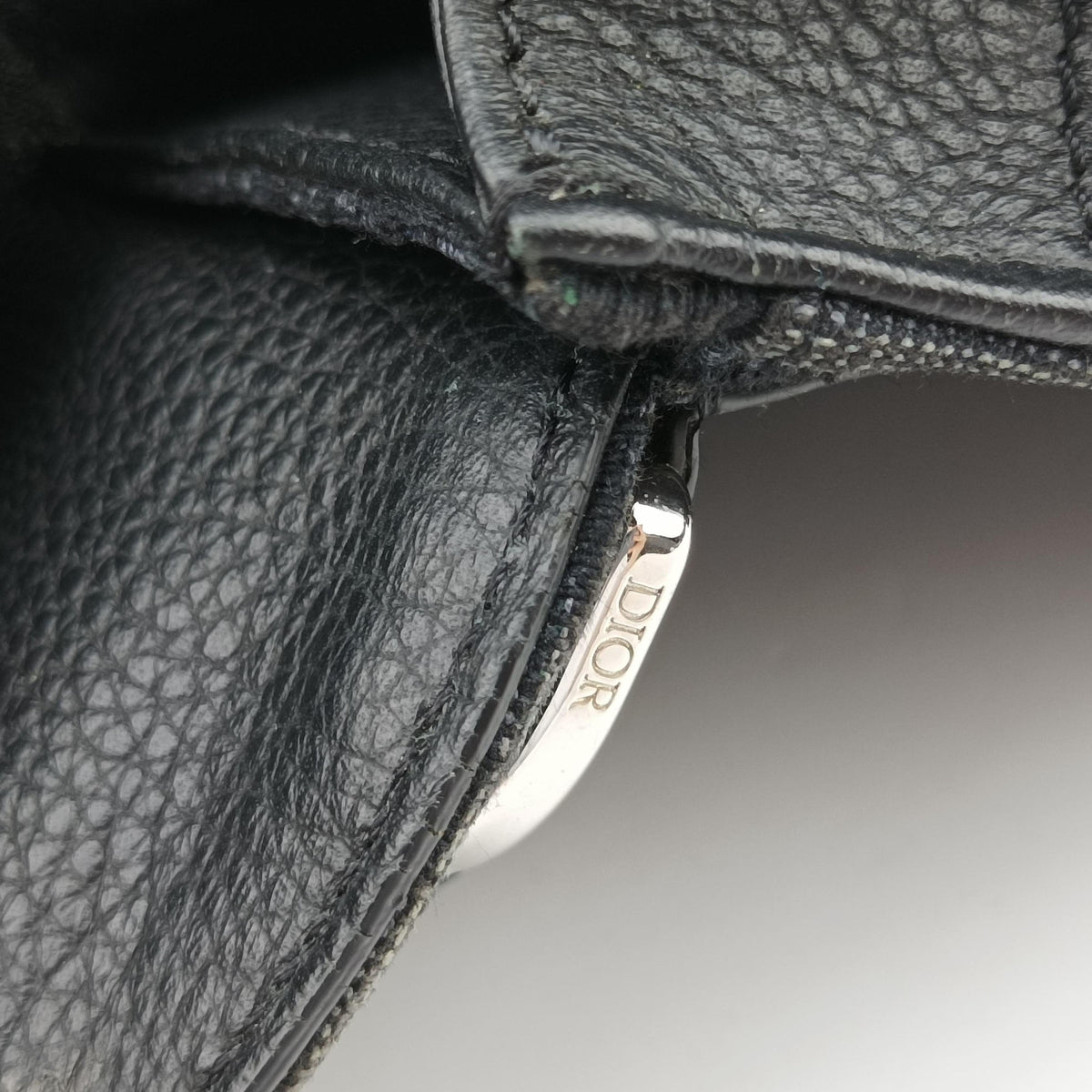Pre-owned Christian Dior Saddle Black Jacquard  shoulderbag | stylenewstar