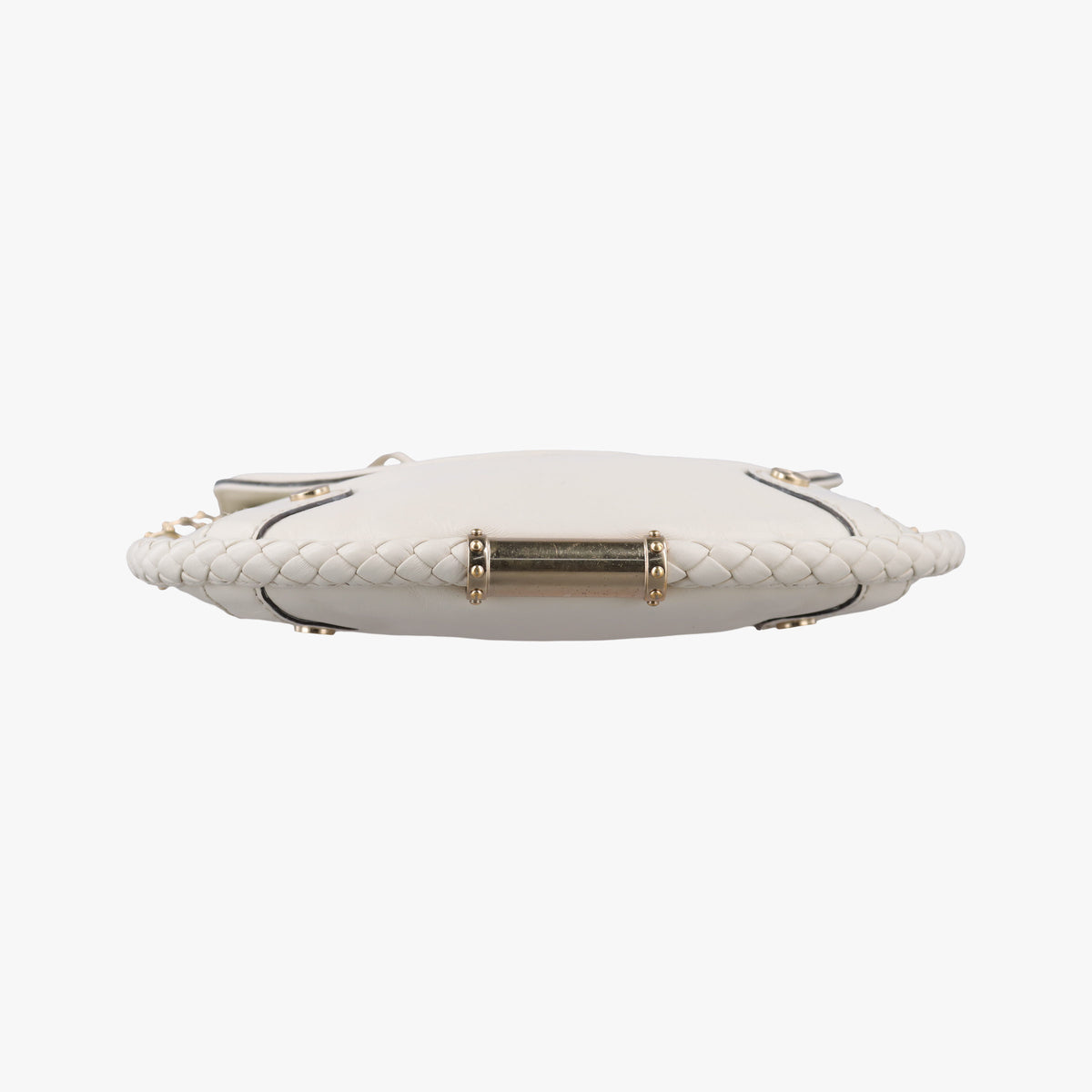 Vintage Gucci Dialux Britt Hobo White Leather 167733 shoulderbag | stylenewstar