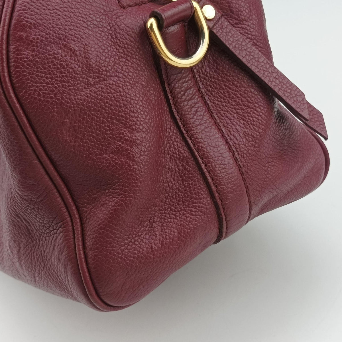 Pre-owned Louis Vuitton Speedy Bandouliere 25 Aurore Monogram Empreinte M40764 shoulderbag | stylenewstar