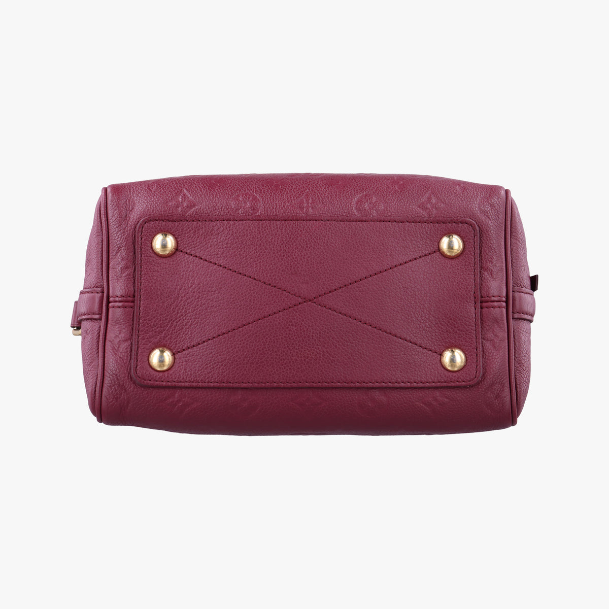 Pre-owned Louis Vuitton Speedy Bandouliere 25 Aurore Monogram Empreinte M40764 shoulderbag | stylenewstar