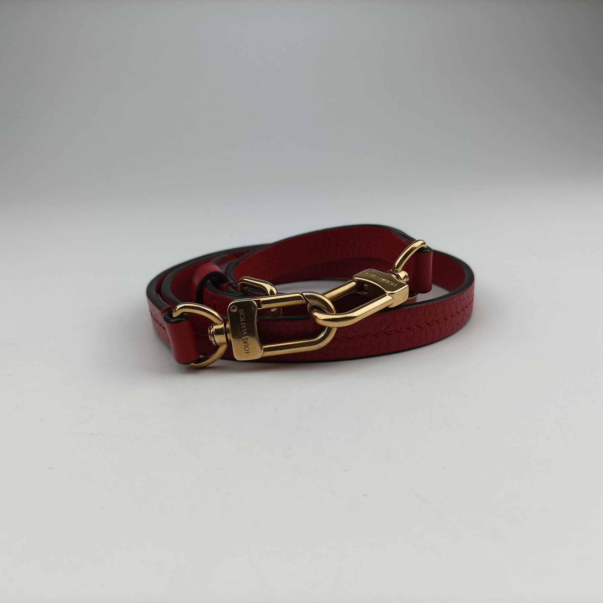 Vintage Louis Vuitton RETIRO PM brown×CERISE Monogram Canvas×calf leather M40546 shoulderbag | stylenewstar