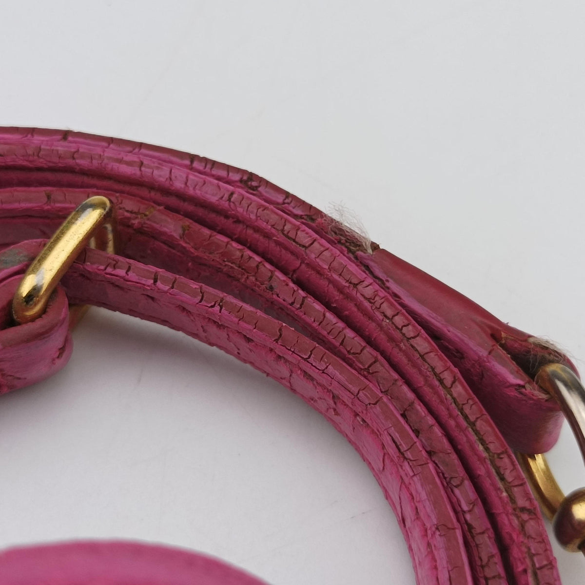 Secondhand Miu Miu MATELASSE Pink Leather  shoulderbag | stylenewstar