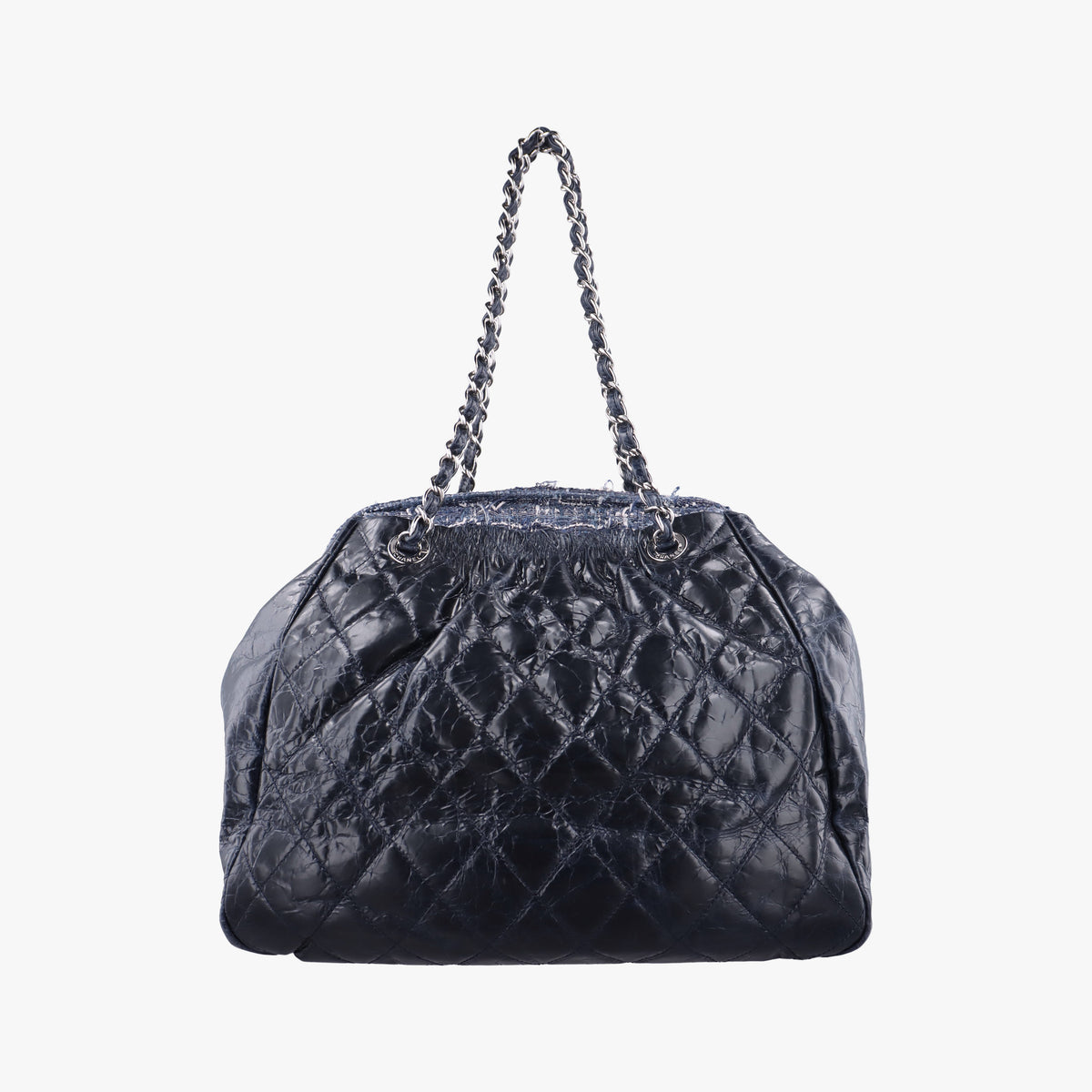 Pre-owned Chanel Matelasse Blue leather A47984 shoulderbag | stylenewstar