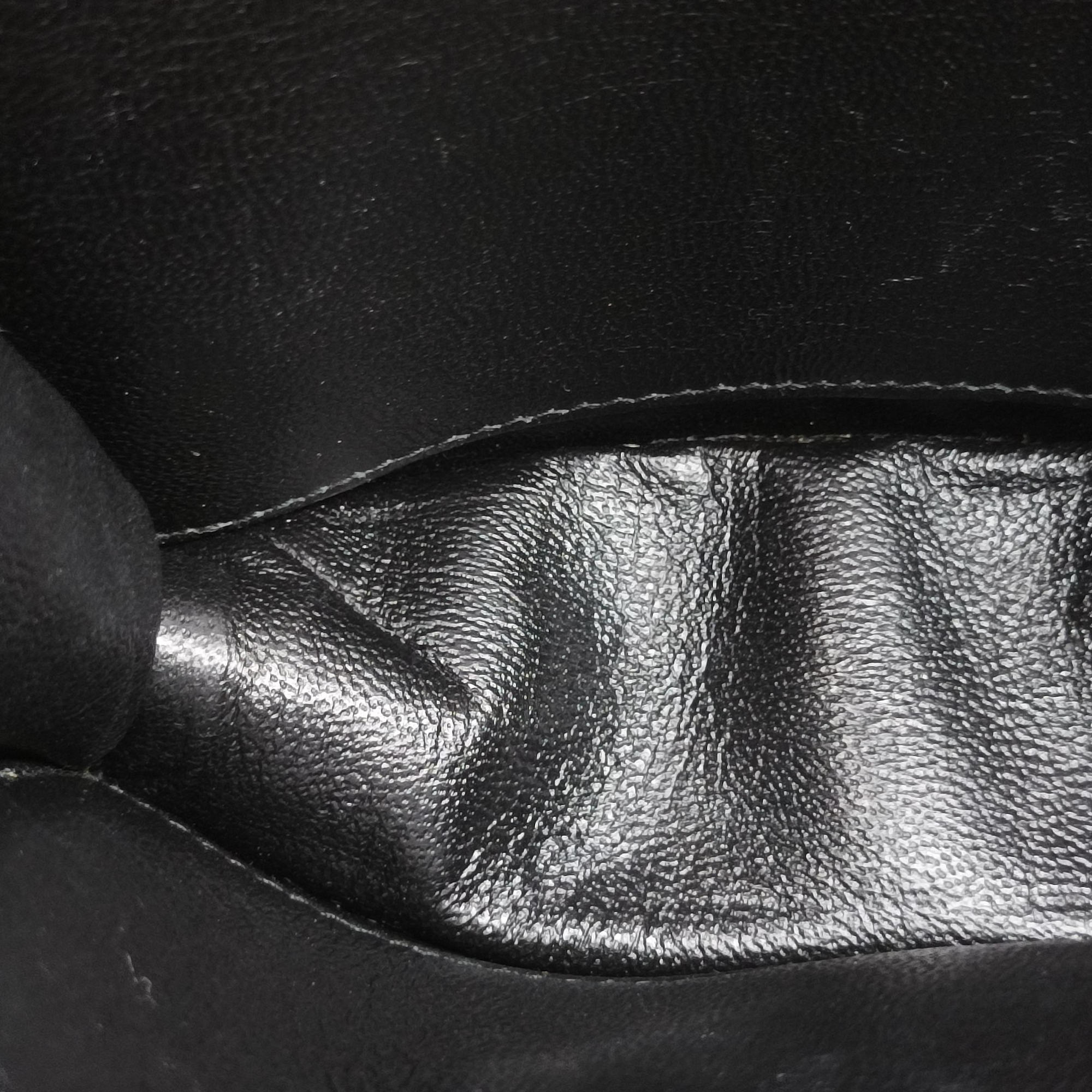 Pre-owned Prada Cahier pink×Black Leather 1BH018 shoulderbag | stylenewstar