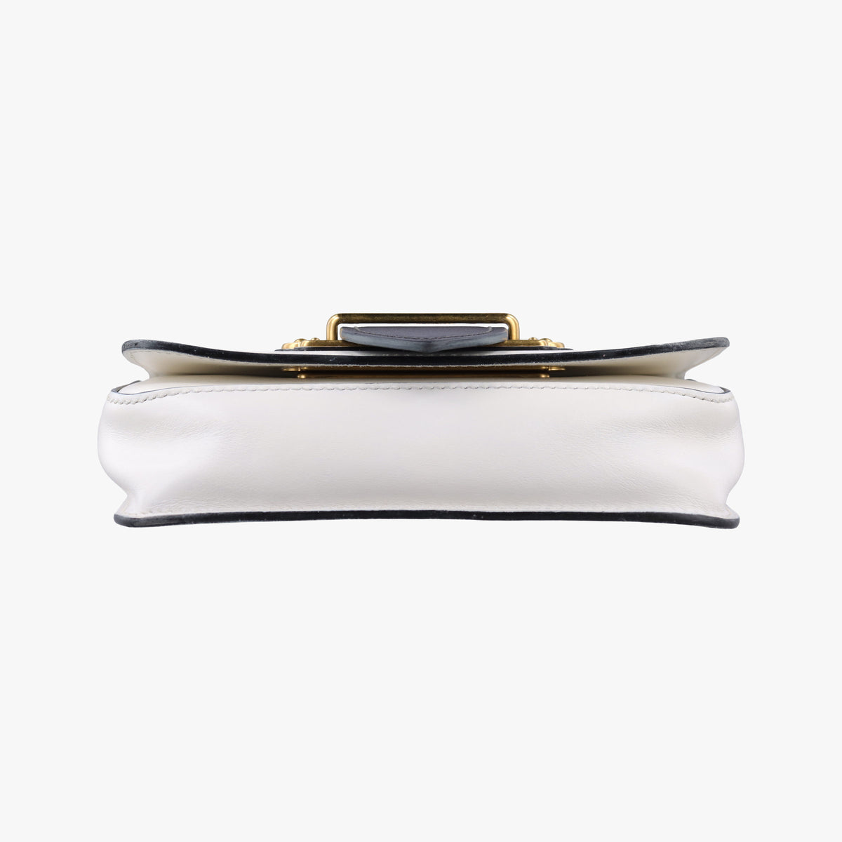Vintage Prada Cahier White Leather×SAFFIANO Leather 1BL004 shoulderbag | stylenewstar