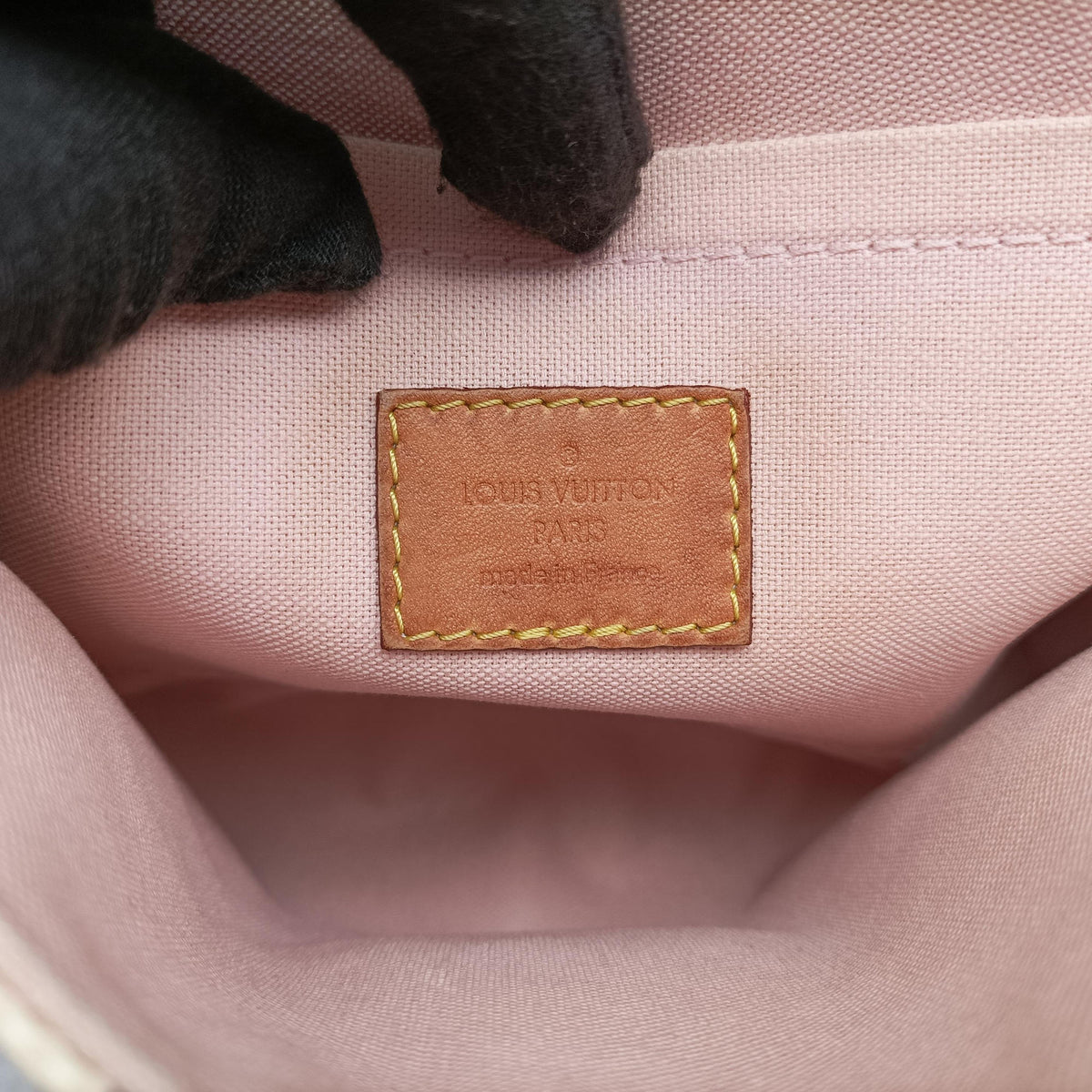 Pre-owned Louis Vuitton CROISETTE Azur Damier Canvas N41581 shoulderbag | stylenewstar