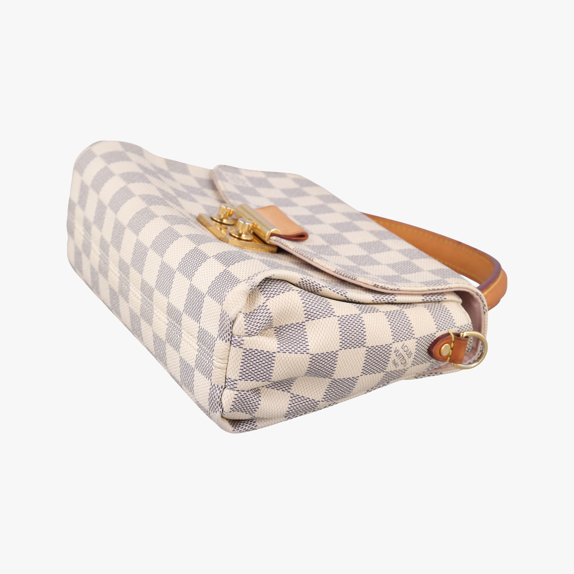 Pre-owned Louis Vuitton CROISETTE Azur Damier Canvas N41581 shoulderbag | stylenewstar
