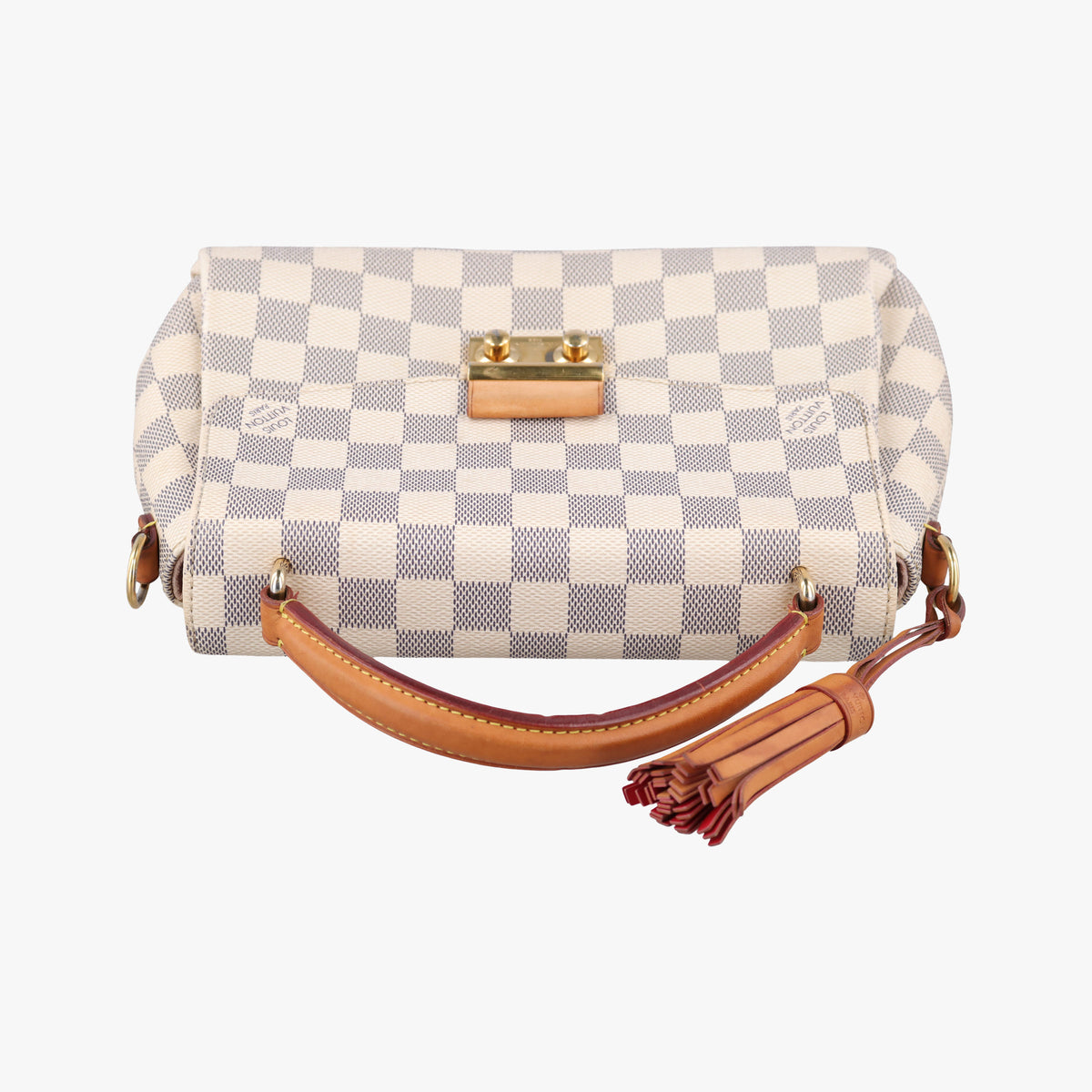 Pre-owned Louis Vuitton CROISETTE Azur Damier Canvas N41581 shoulderbag | stylenewstar