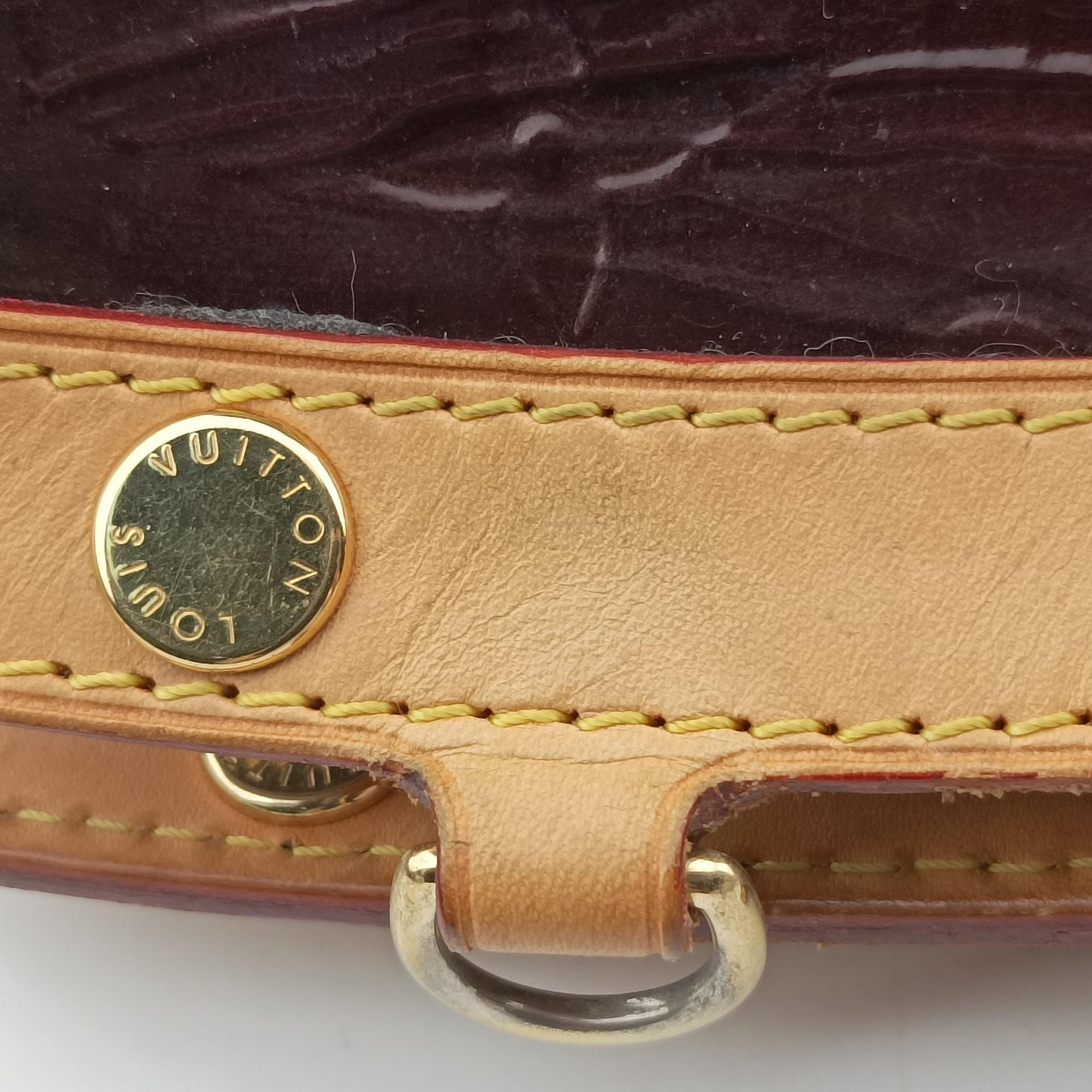 Vintage Louis Vuitton Brea MM AMARANTE Vernis M91619 shoulderbag | stylenewstar