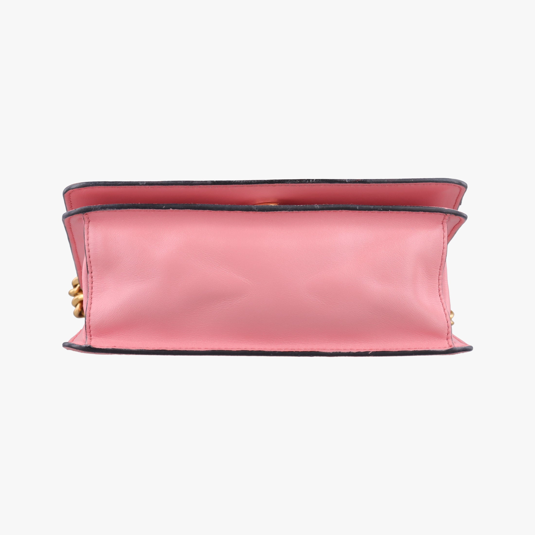 Pre-owned Prada milano logo Pink Saffiano Leather 1BP012 shoulderbag | stylenewstar