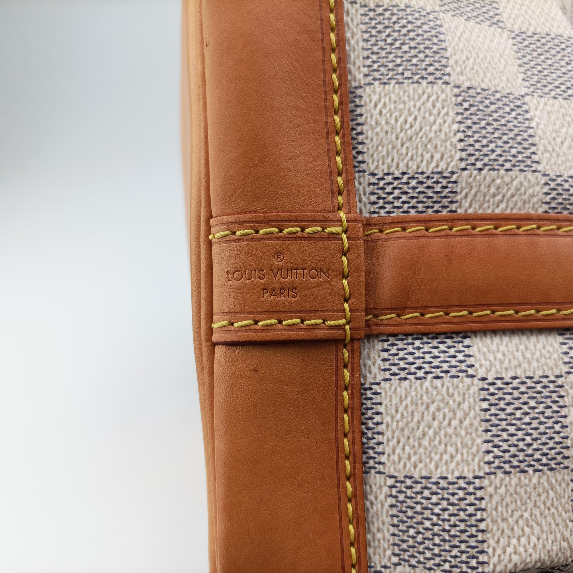 Pre-owned Louis Vuitton Noe BB AZUR Damier Canvas N41220 shoulderbag | stylenewstar