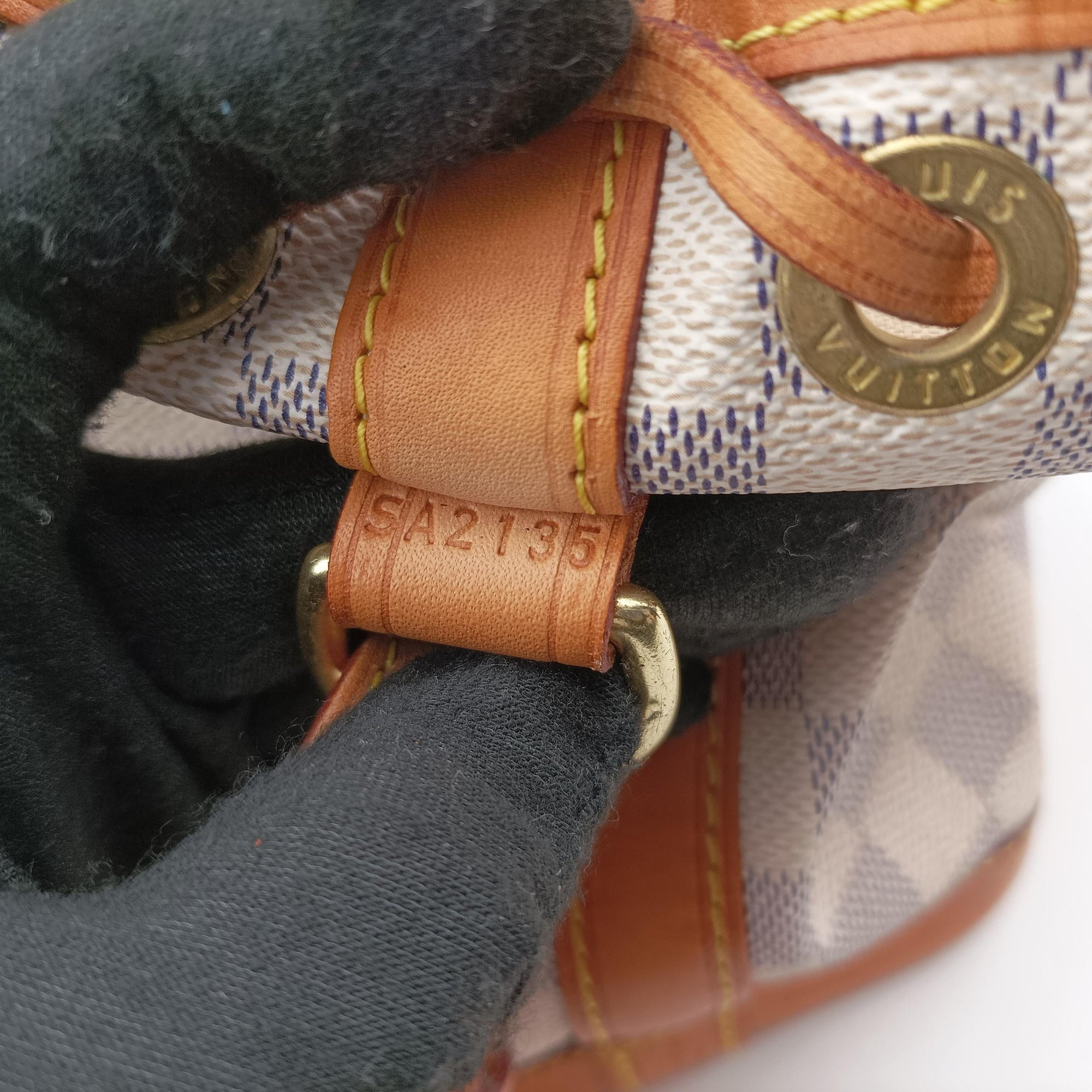 Pre-owned Louis Vuitton Noe BB AZUR Damier Canvas N41220 shoulderbag | stylenewstar