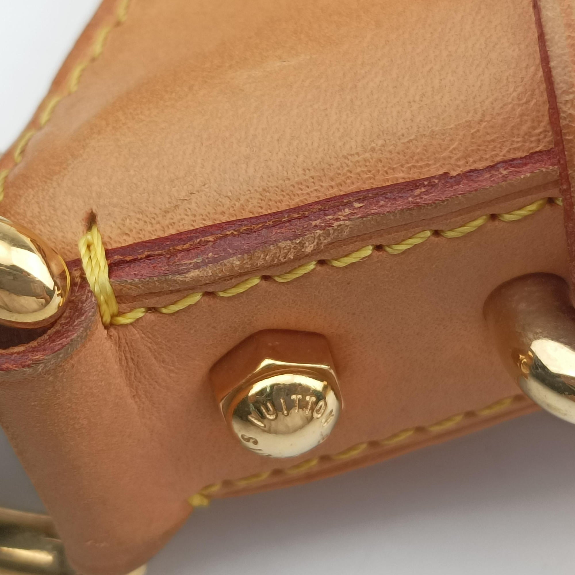Pre-owned Louis Vuitton GRETA white Monogram Multicolor M40195 shoulderbag | stylenewstar