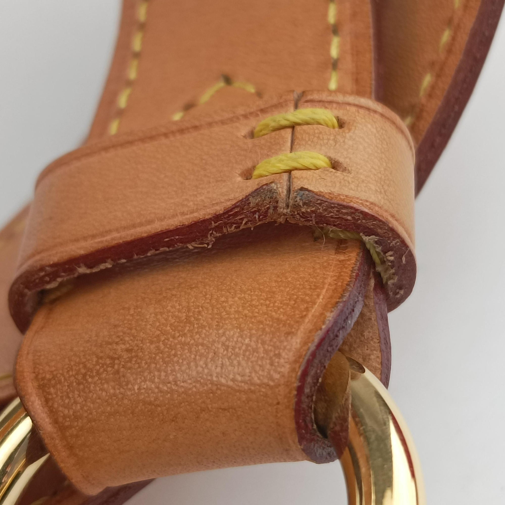 Pre-owned Louis Vuitton GRETA white Monogram Multicolor M40195 shoulderbag | stylenewstar