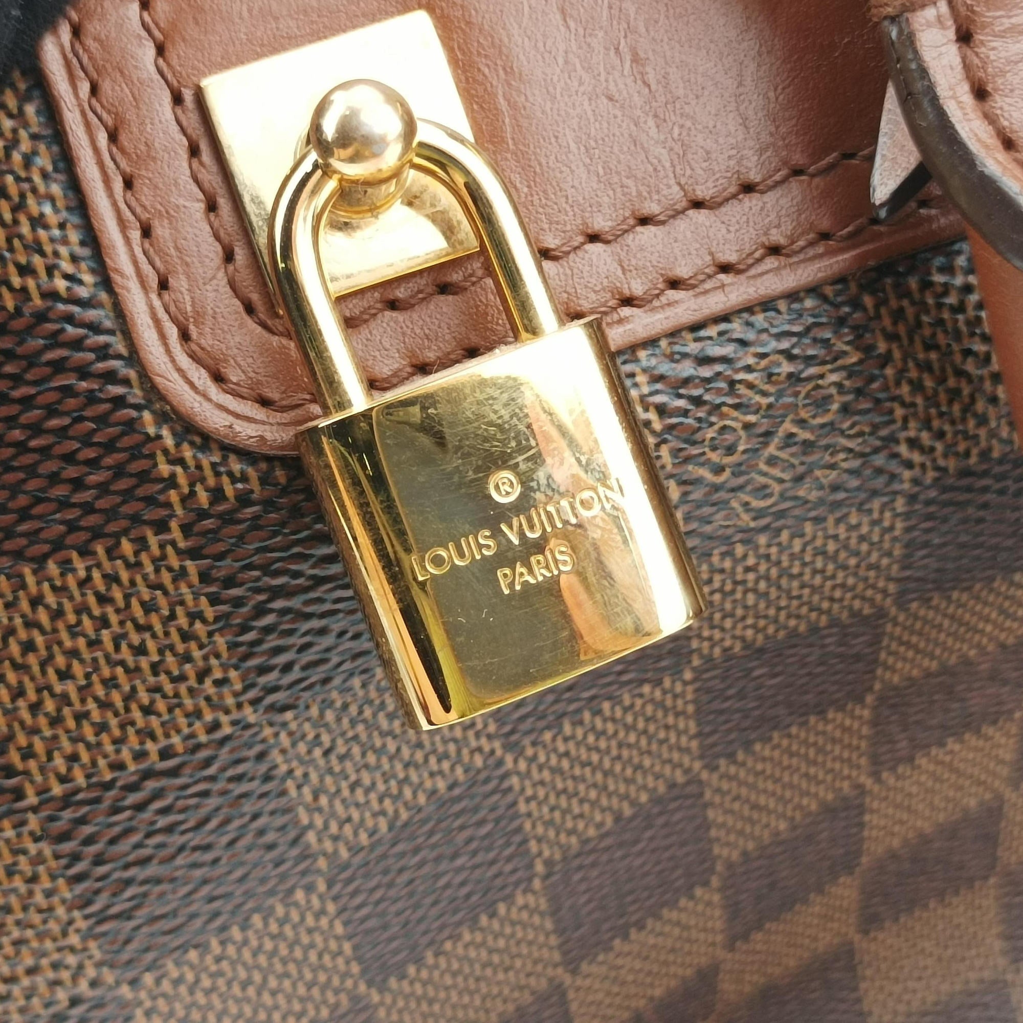 Pre-owned Louis Vuitton GREENWICH EBENE Damier Canvas N41337 shoulderbag | stylenewstar