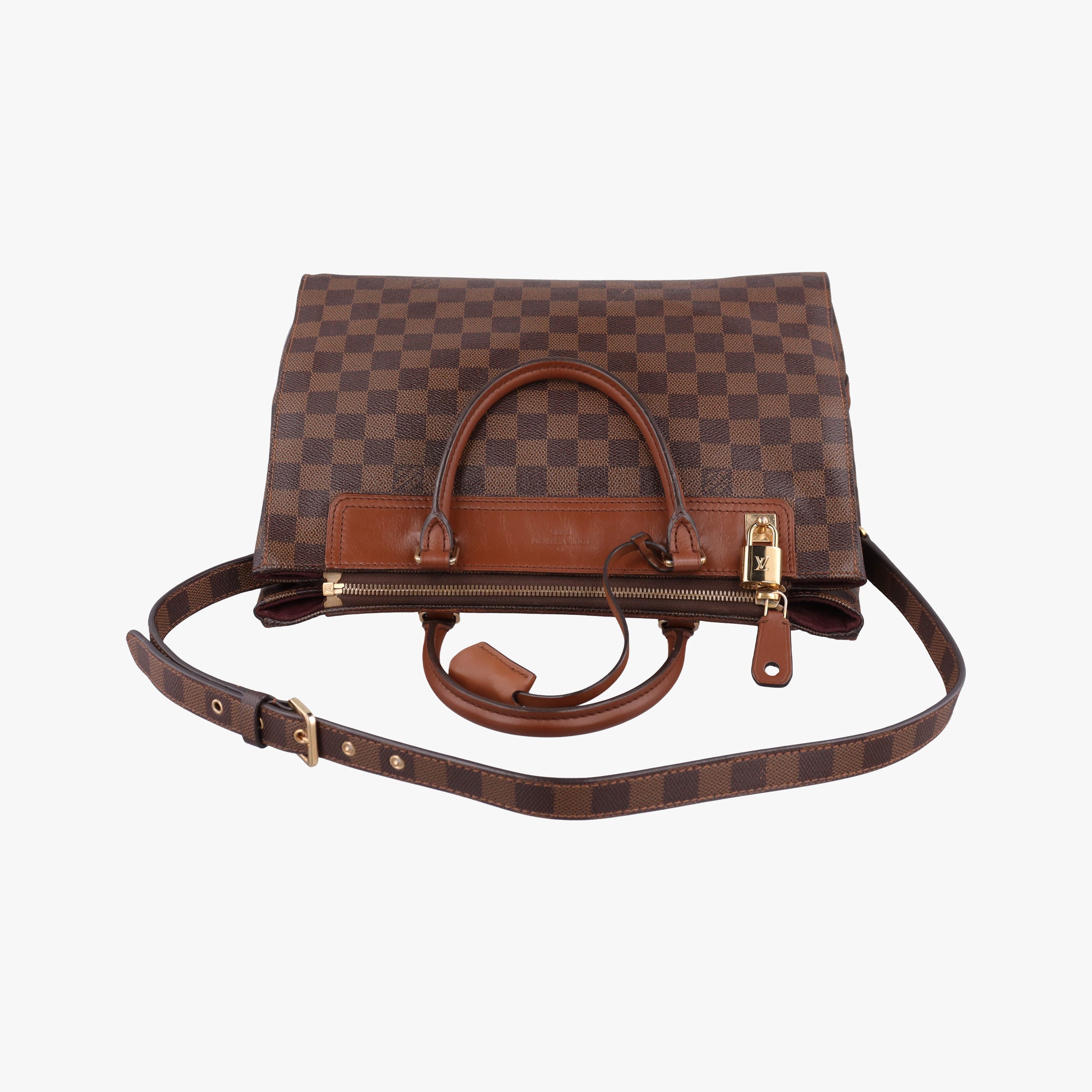Pre-owned Louis Vuitton GREENWICH EBENE Damier Canvas N41337 shoulderbag | stylenewstar