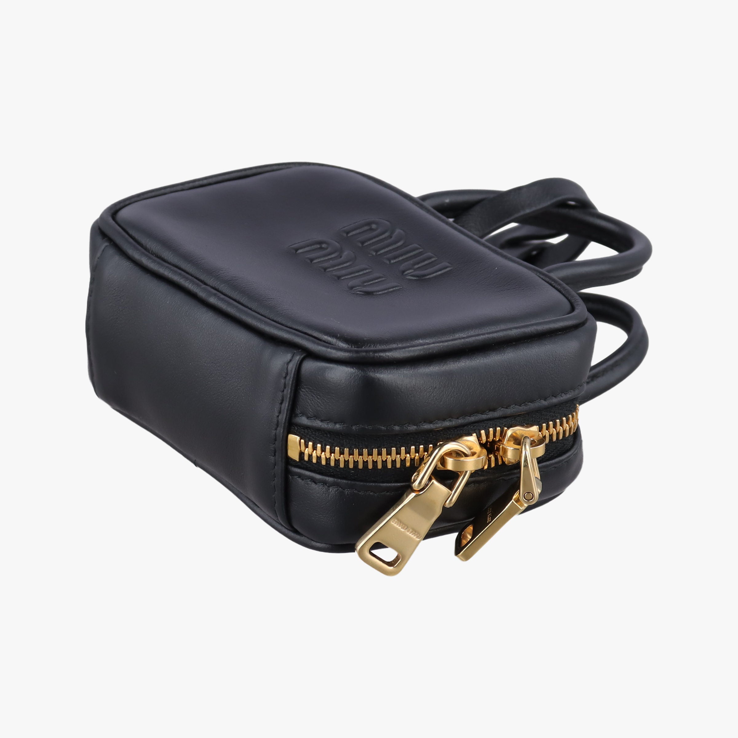 Secondhand Miu Miu Beau Black Leather  handbag | stylenewstar