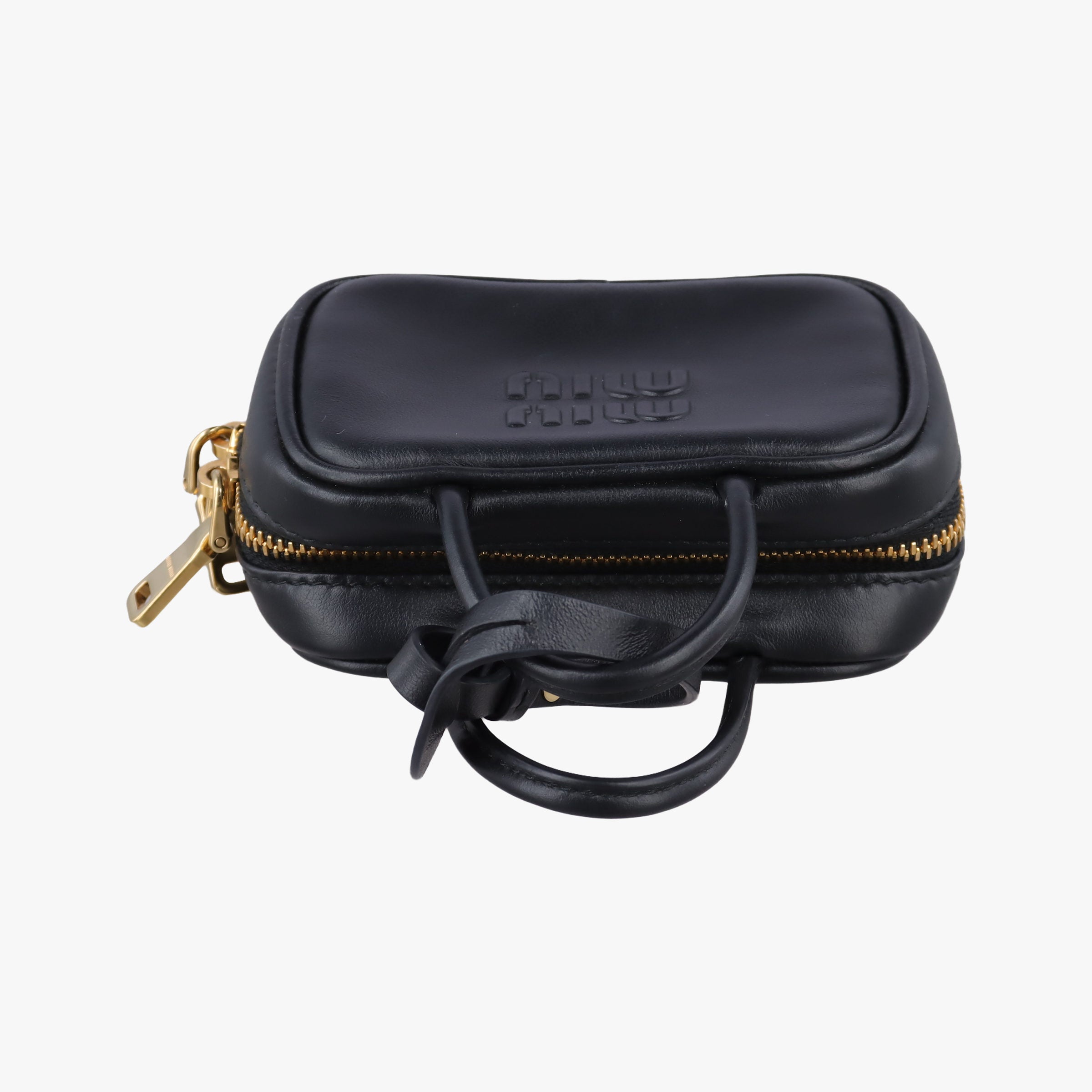 Secondhand Miu Miu Beau Black Leather  handbag | stylenewstar