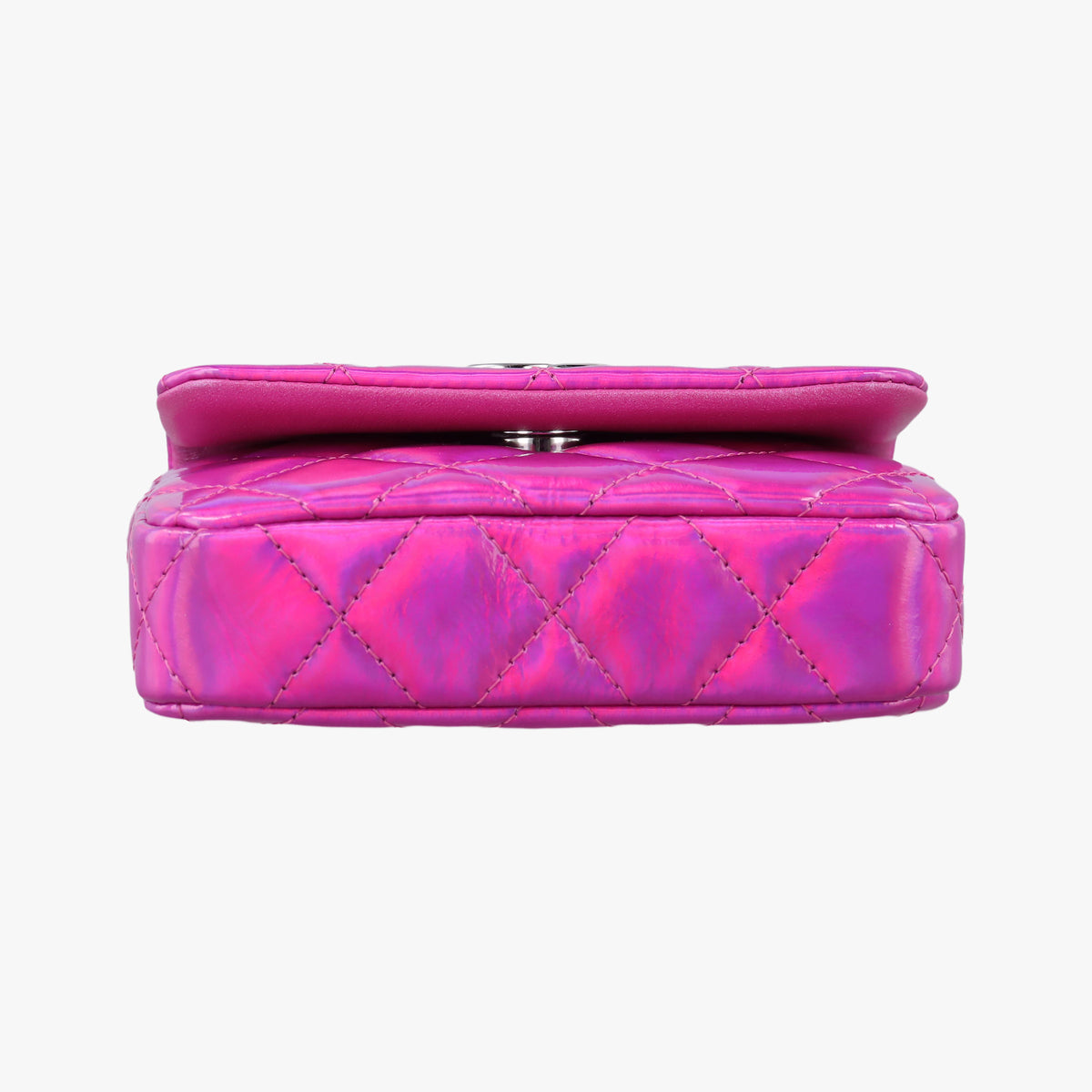 Vintage Chanel Matelasse CC Years Gift Rose Patent Leather CD0154 handbag | stylenewstar