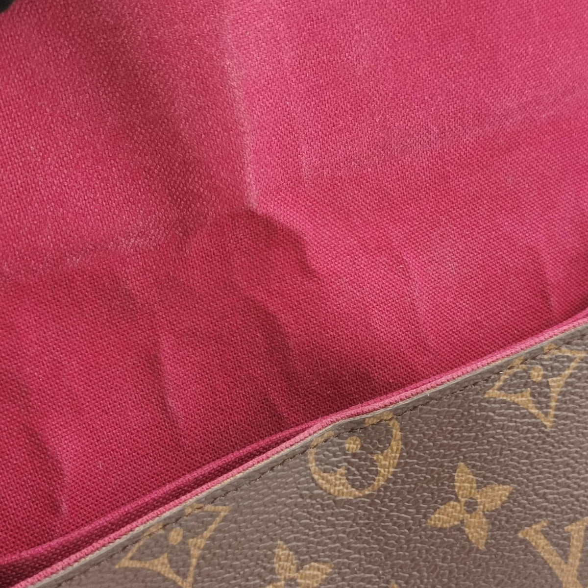 Secondhand Louis Vuitton Pochette Felicie Brown Monogram Canvas M61276 shoulderbag | stylenewstar